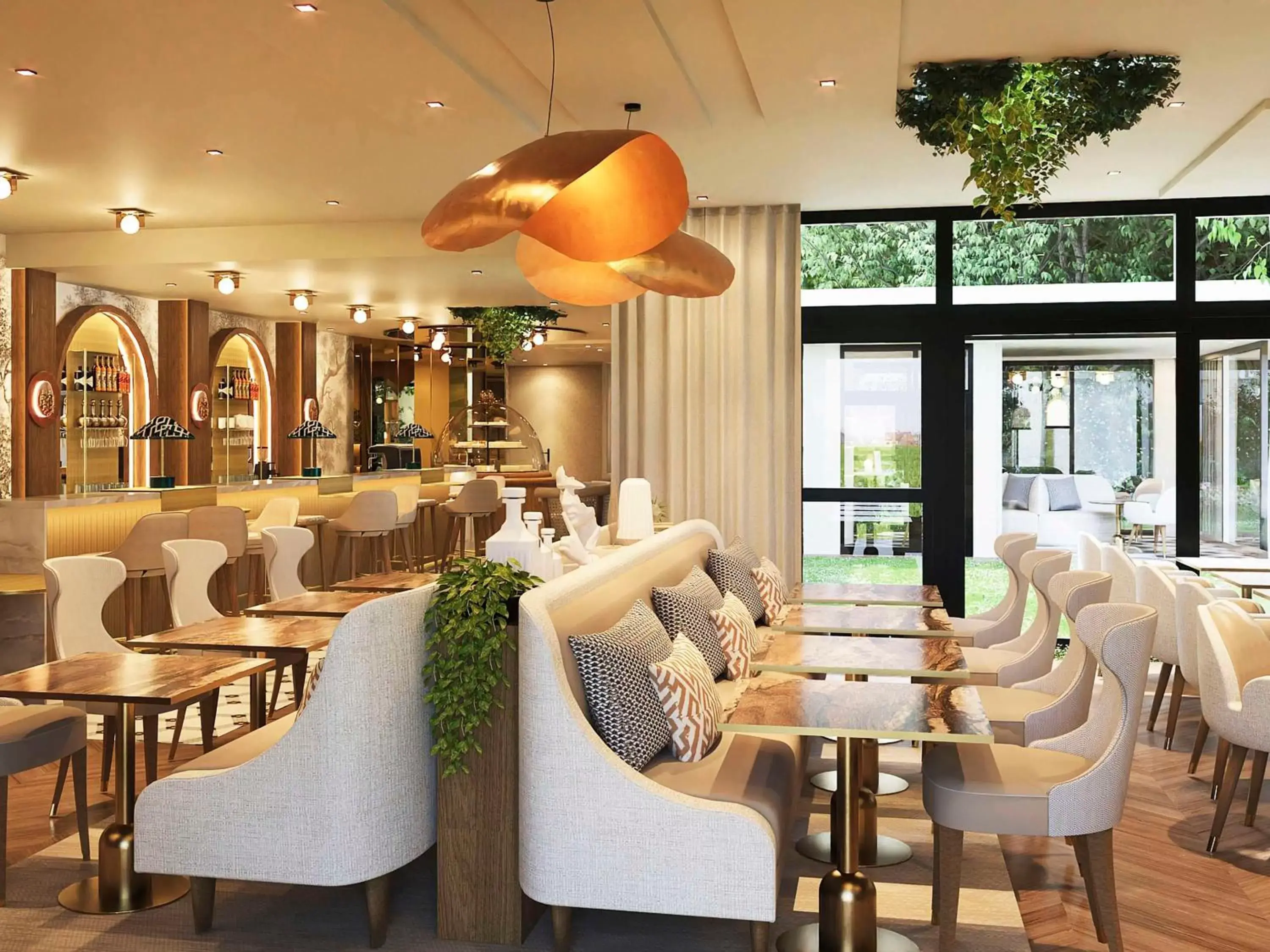 Restaurant/places to eat, Lounge/Bar in Mercure Paris Ouest Saint Germain