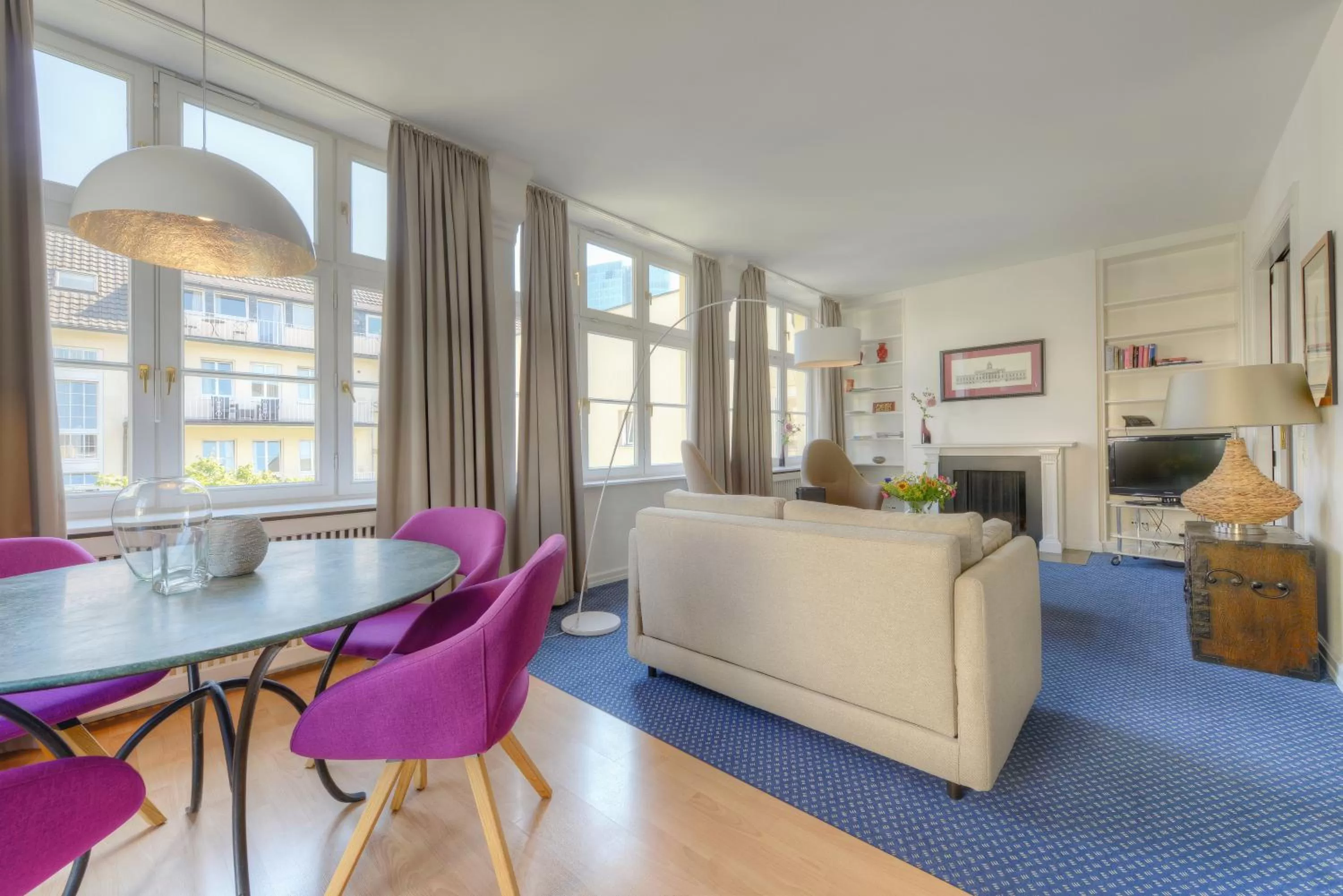 Decorative detail, Lounge/Bar in Carlstadt Suites Düsseldorf