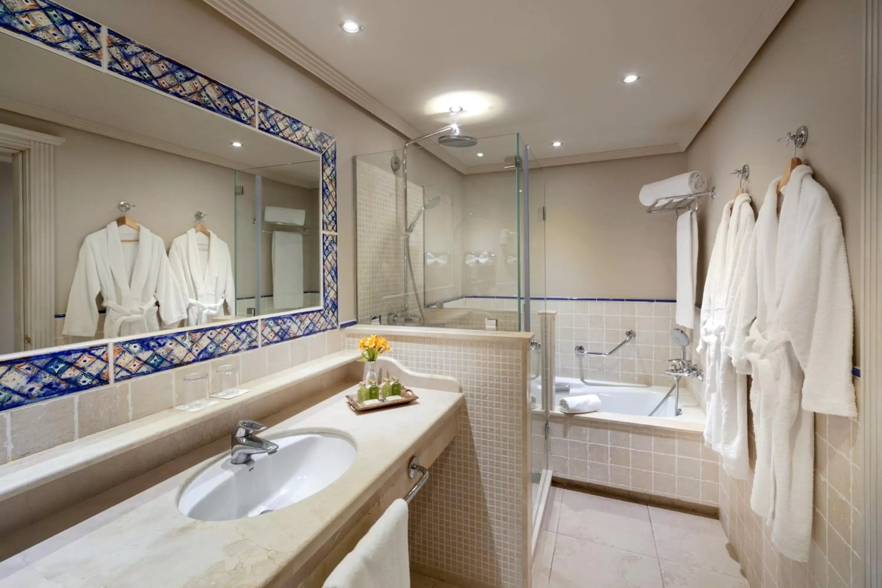 Shower, Bathroom in Barceló Marbella