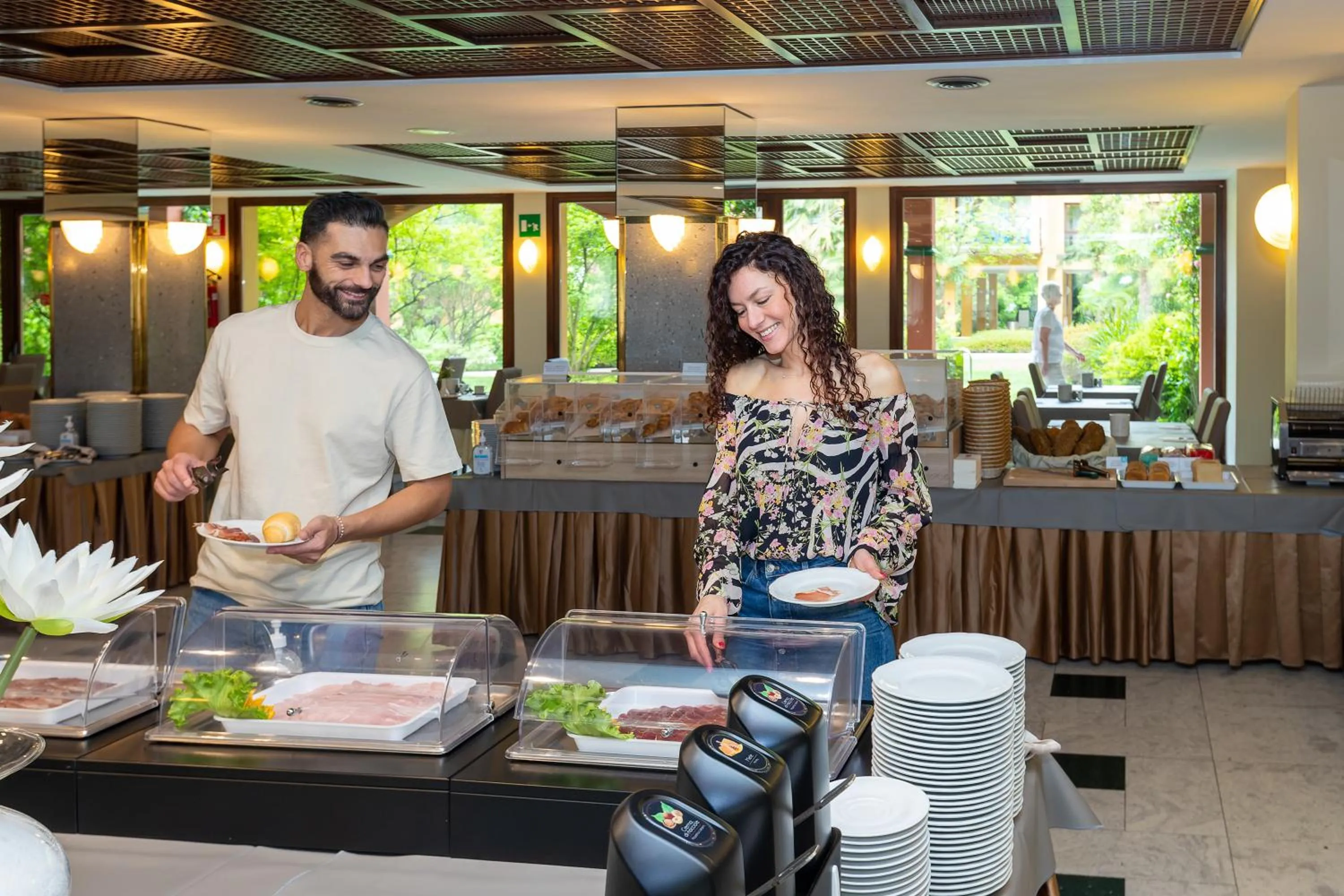 Breakfast in Parc Hotel Gritti