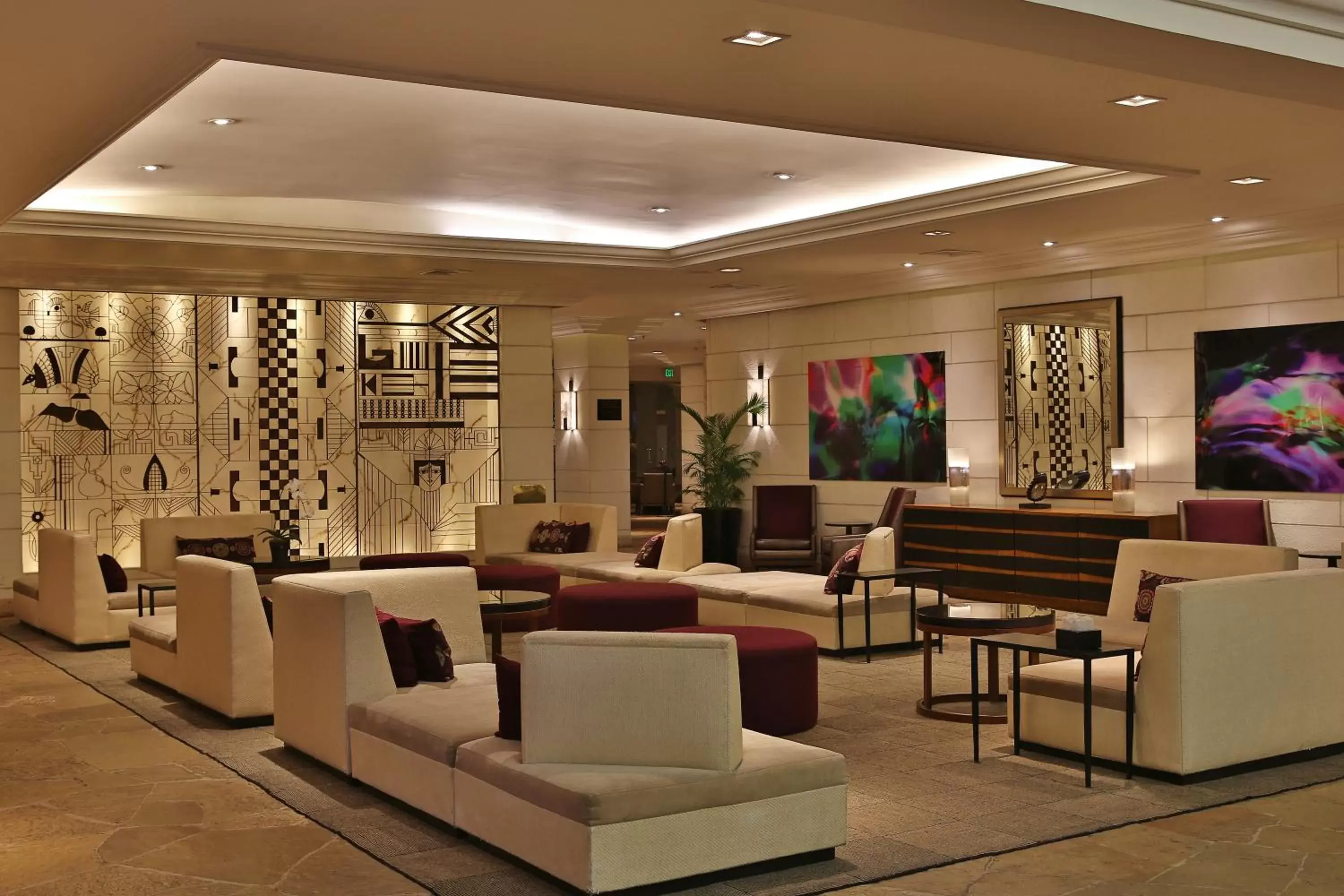 Lobby or reception, Lobby/Reception in Real Intercontinental San Salvador, an IHG Hotel