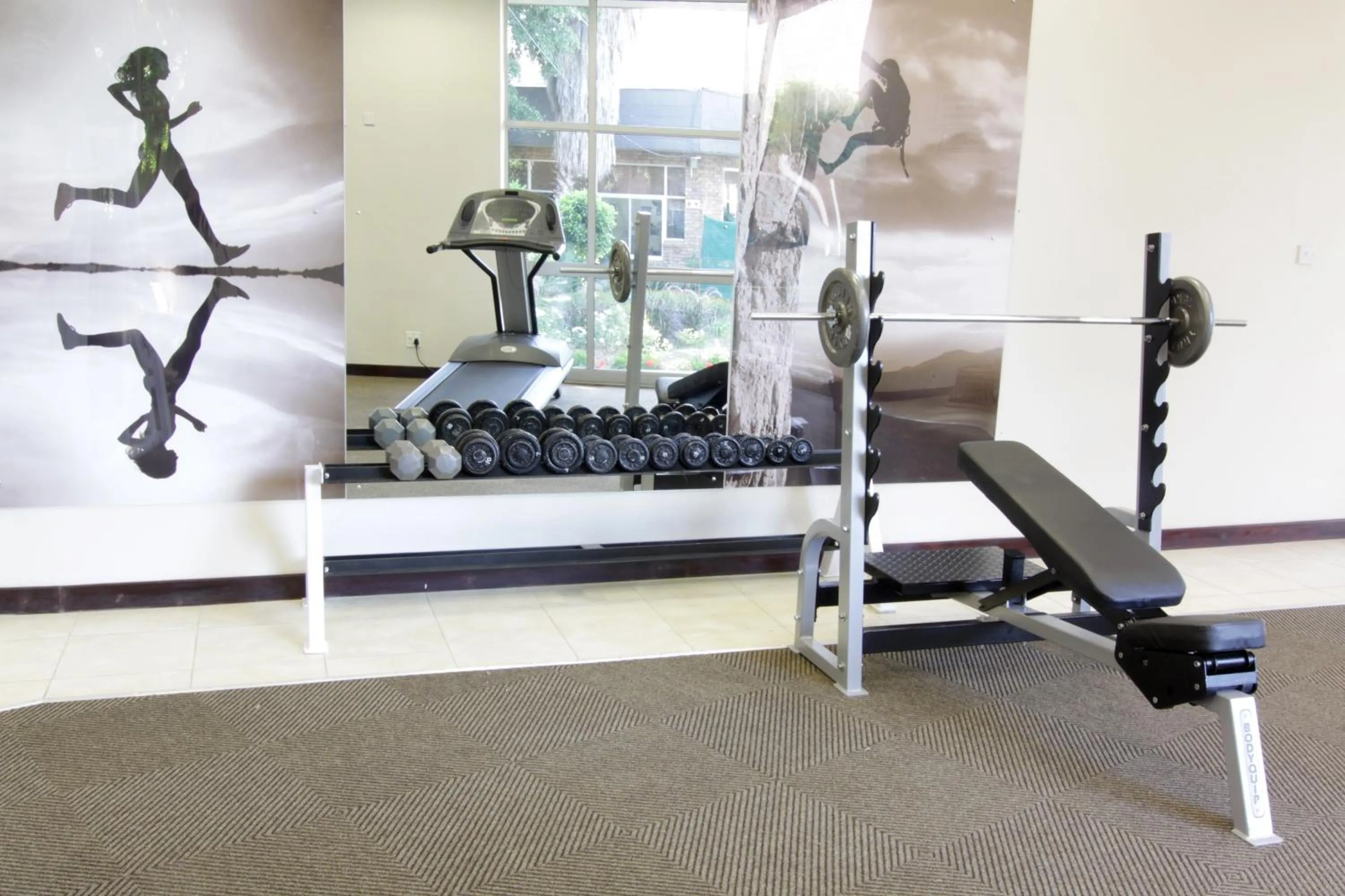 Fitness centre/facilities in Cresta Lodge Gaborone