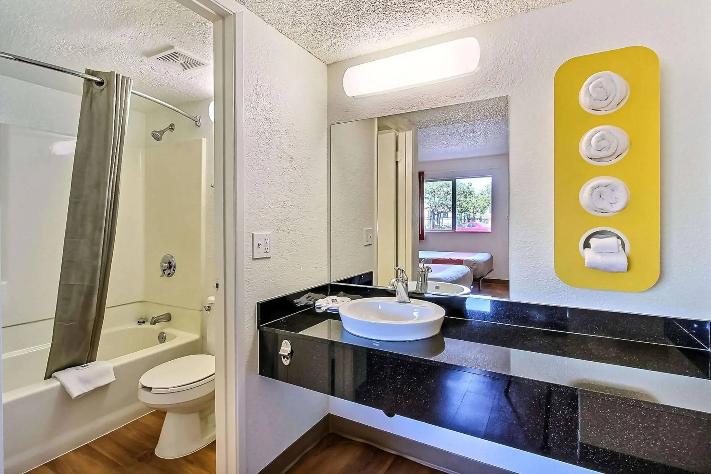 Bathroom in Motel 6-Campbell, CA - San Jose