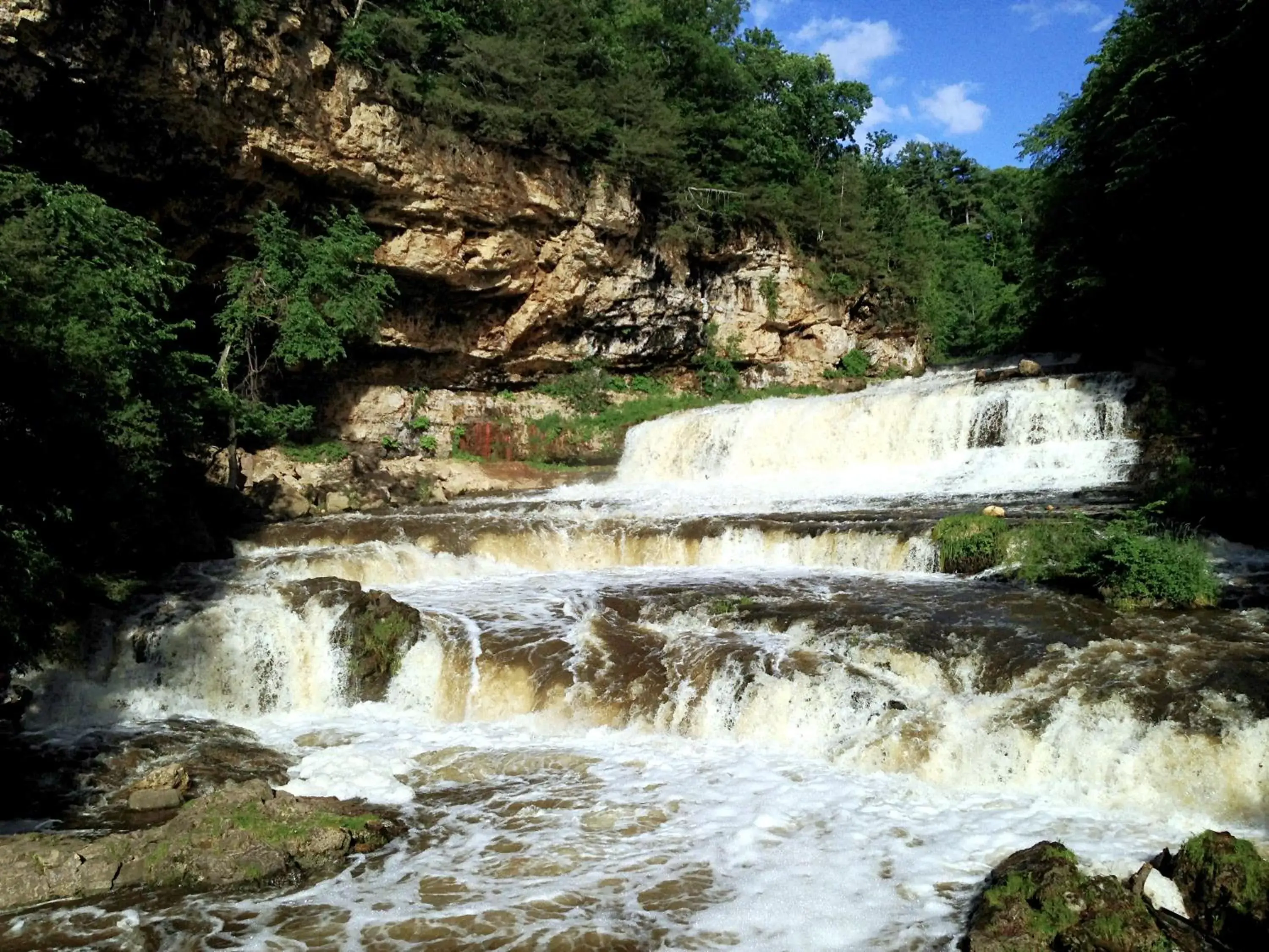 Canoeing, Natural Landscape in Country Inn River Falls