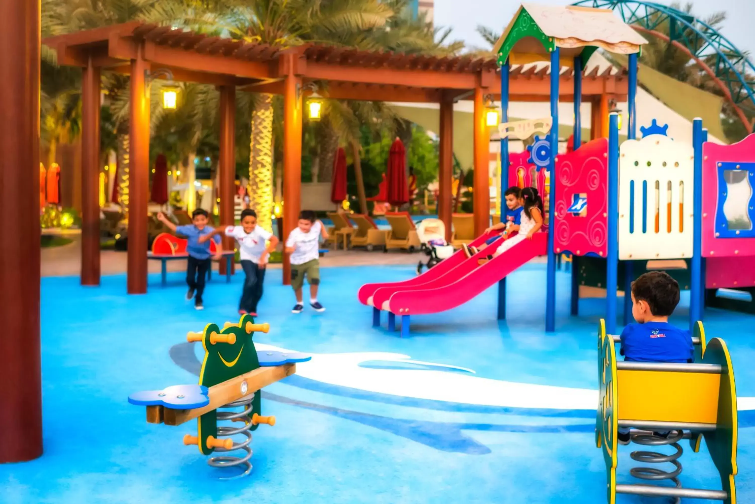 Children play ground, Water Park in Khalidiya Palace Rayhaan by Rotana, Abu Dhabi