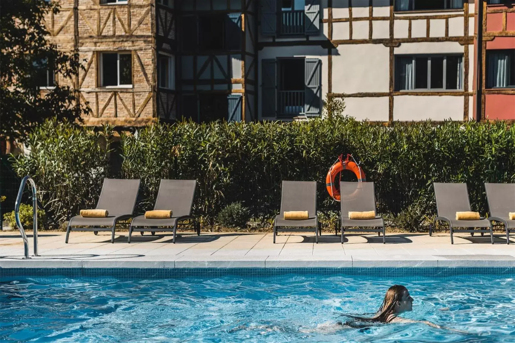 Swimming Pool in Hotel Zubieta