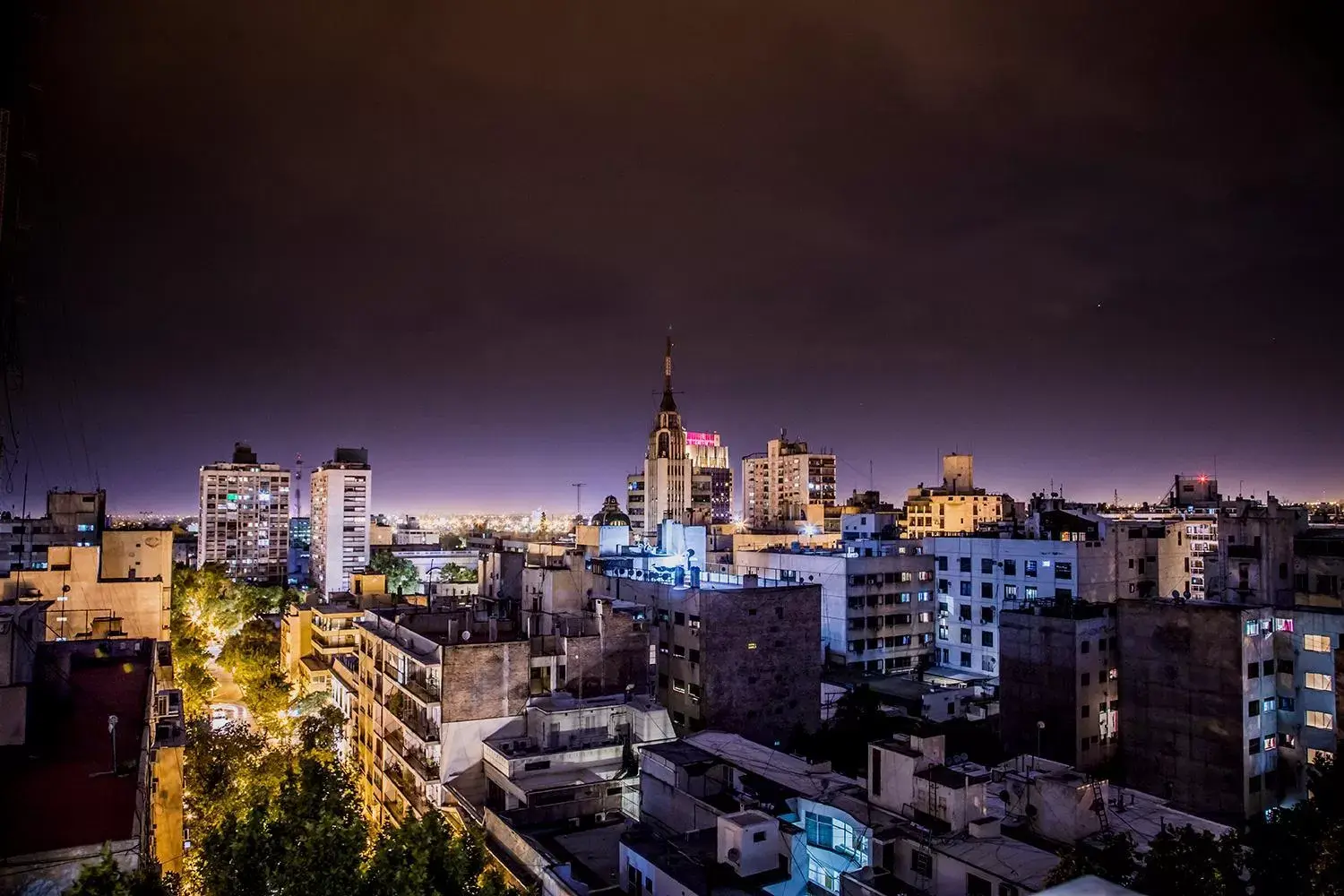 City view in Hotel Mendoza