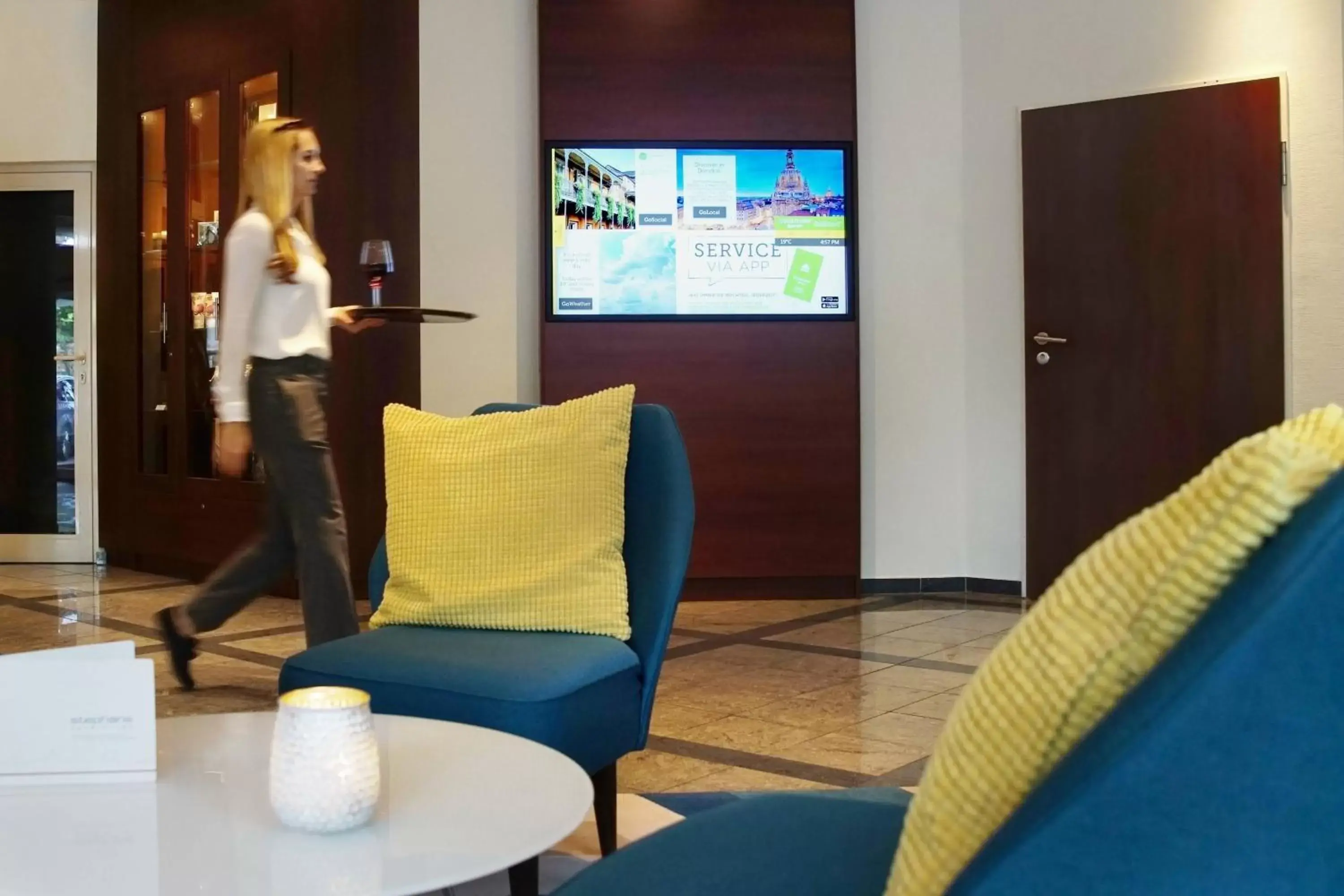 Other, Seating Area in Courtyard by Marriott Dresden