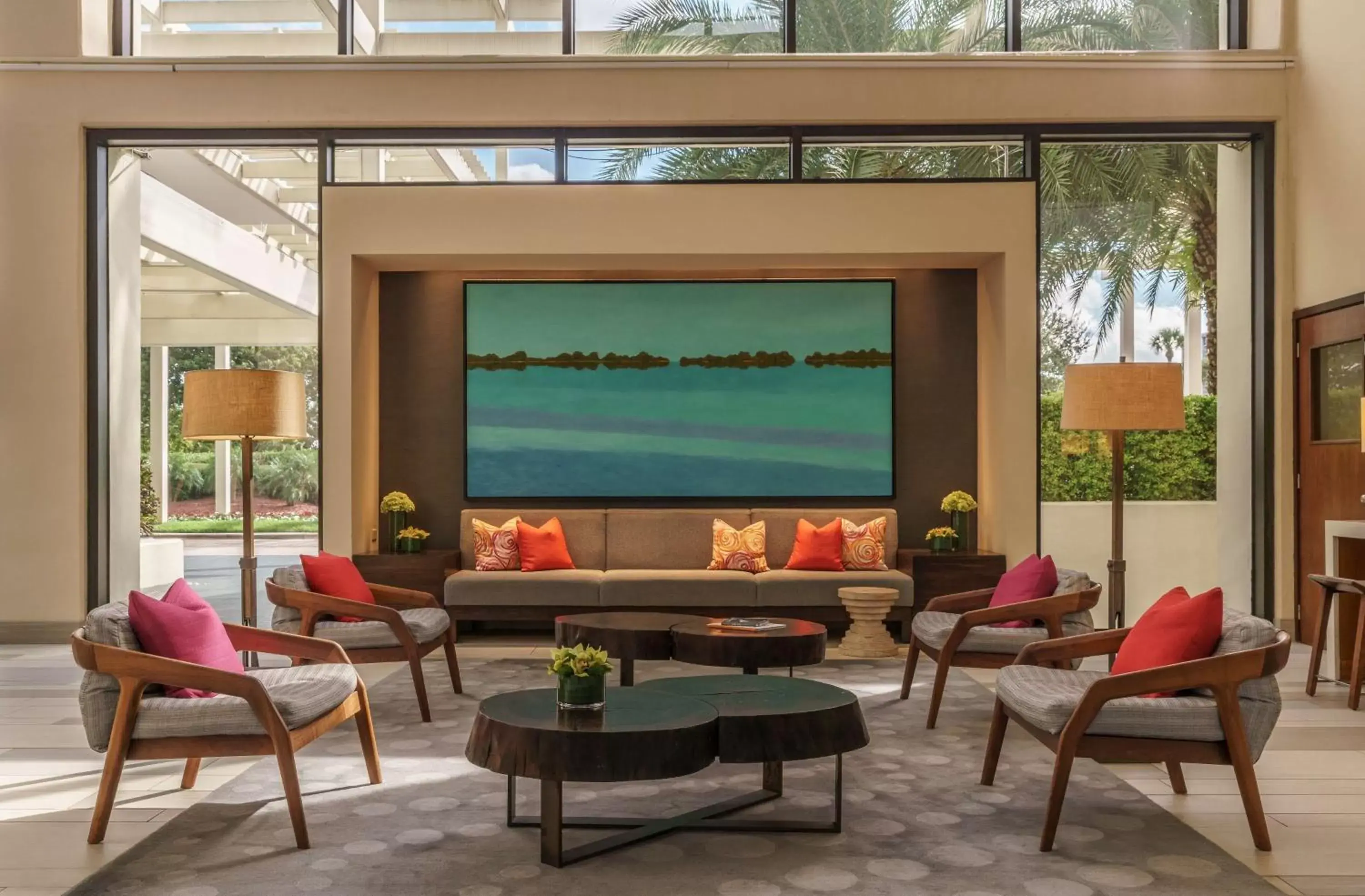 Lobby or reception in Hyatt Regency Grand Cypress Resort