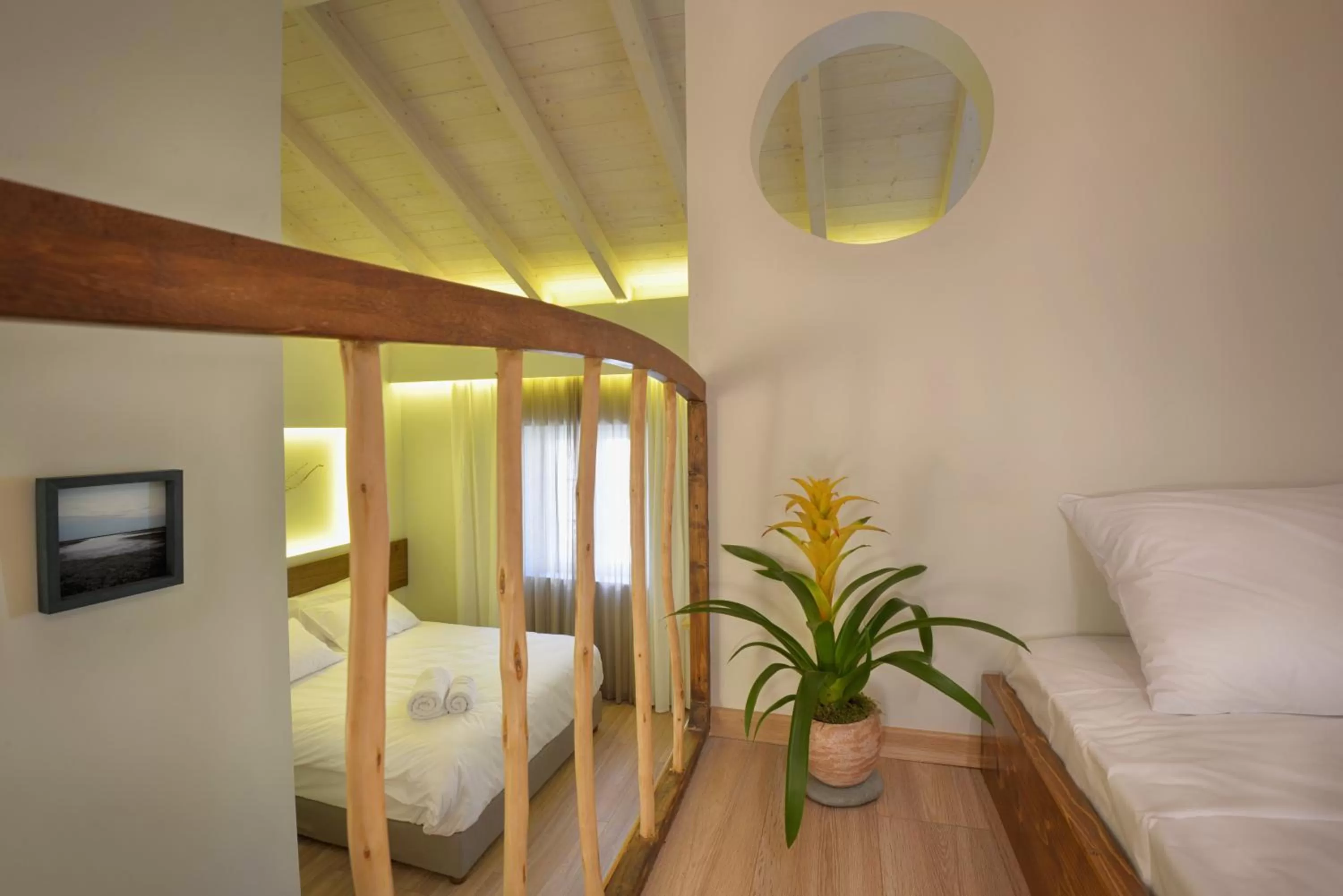 Photo of the whole room, Bed in Locandiera