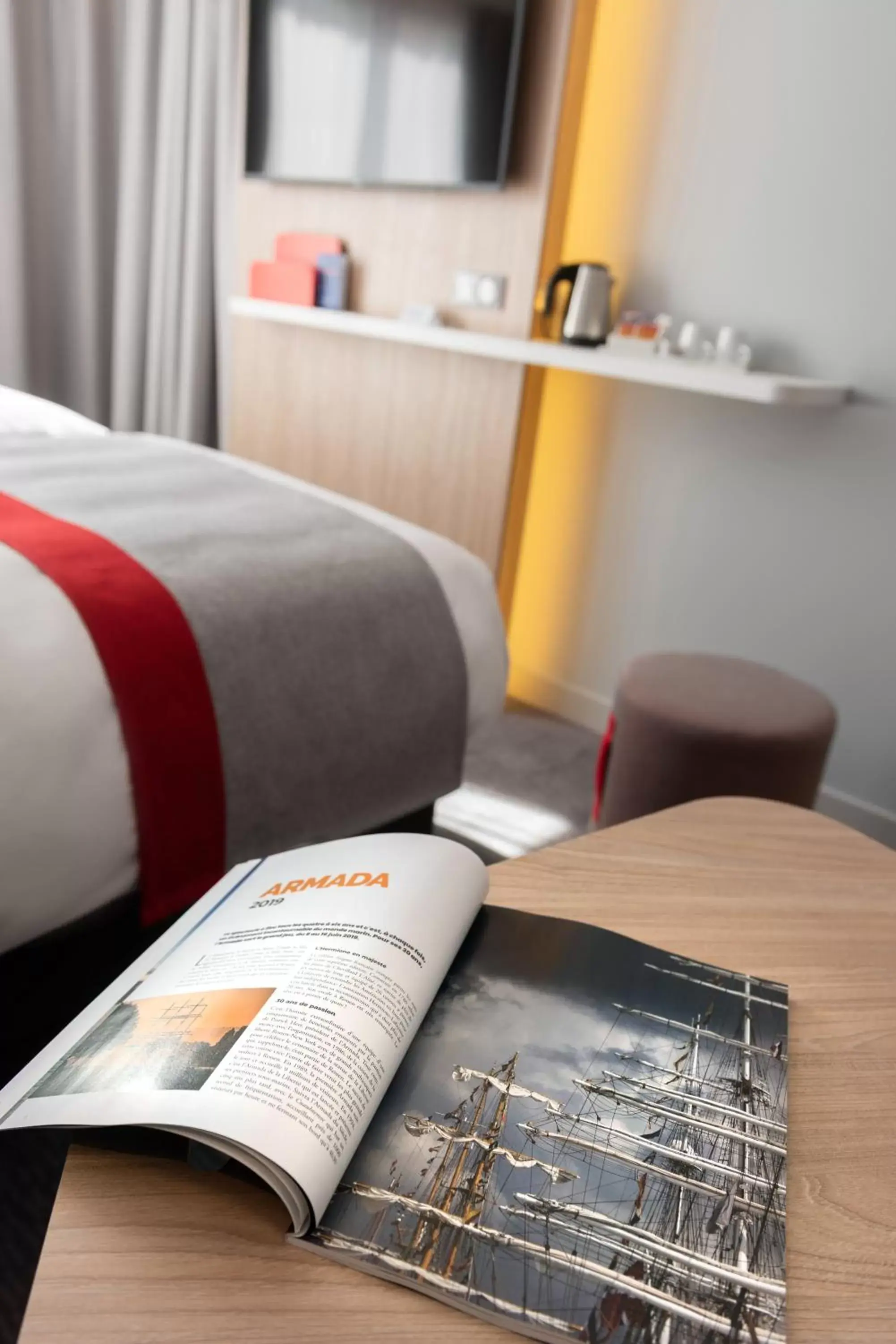 Bedroom in Holiday Inn Express - Rouen Centre - Rive Gauche, an IHG Hotel