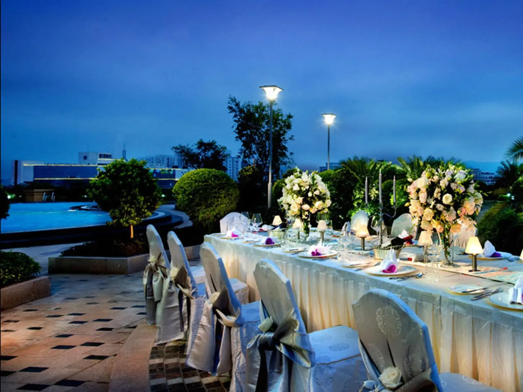 Garden in HJ International Hotel