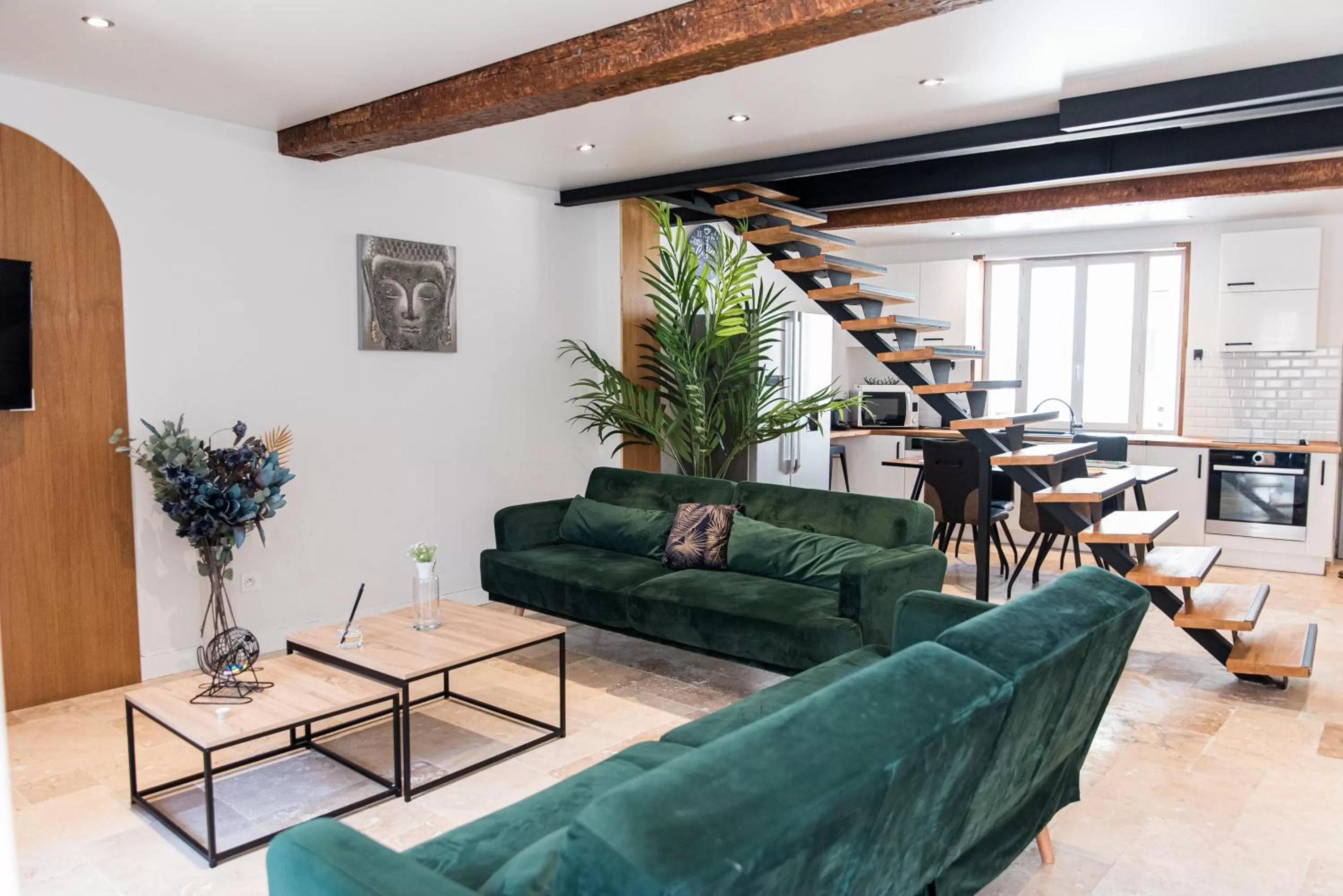 Seating Area in **Auberge de l'Aude**