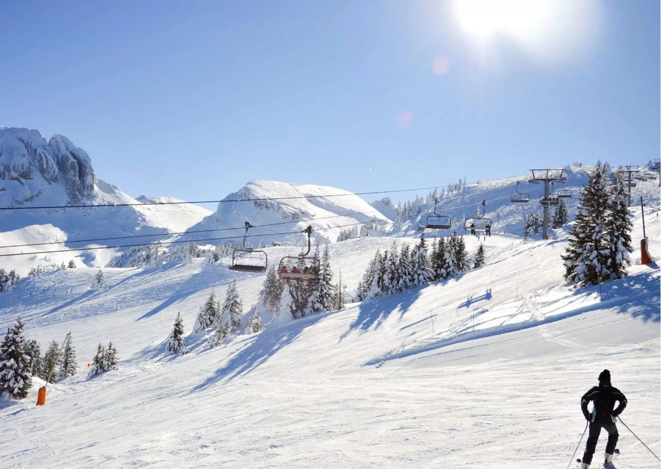 Natural landscape, Winter in Hôtel Le Dauphin