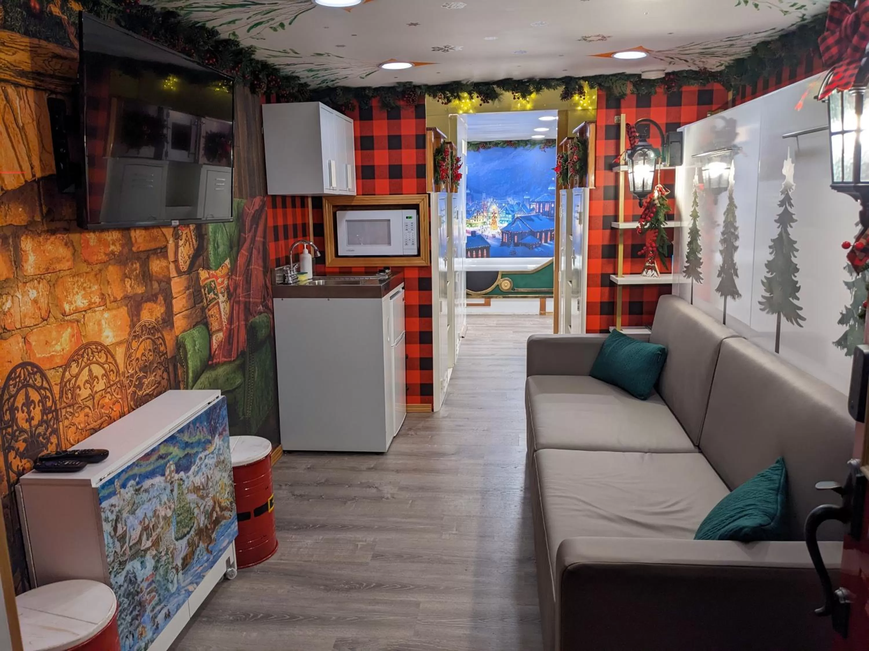 Seating Area in Olympic Railway Inn