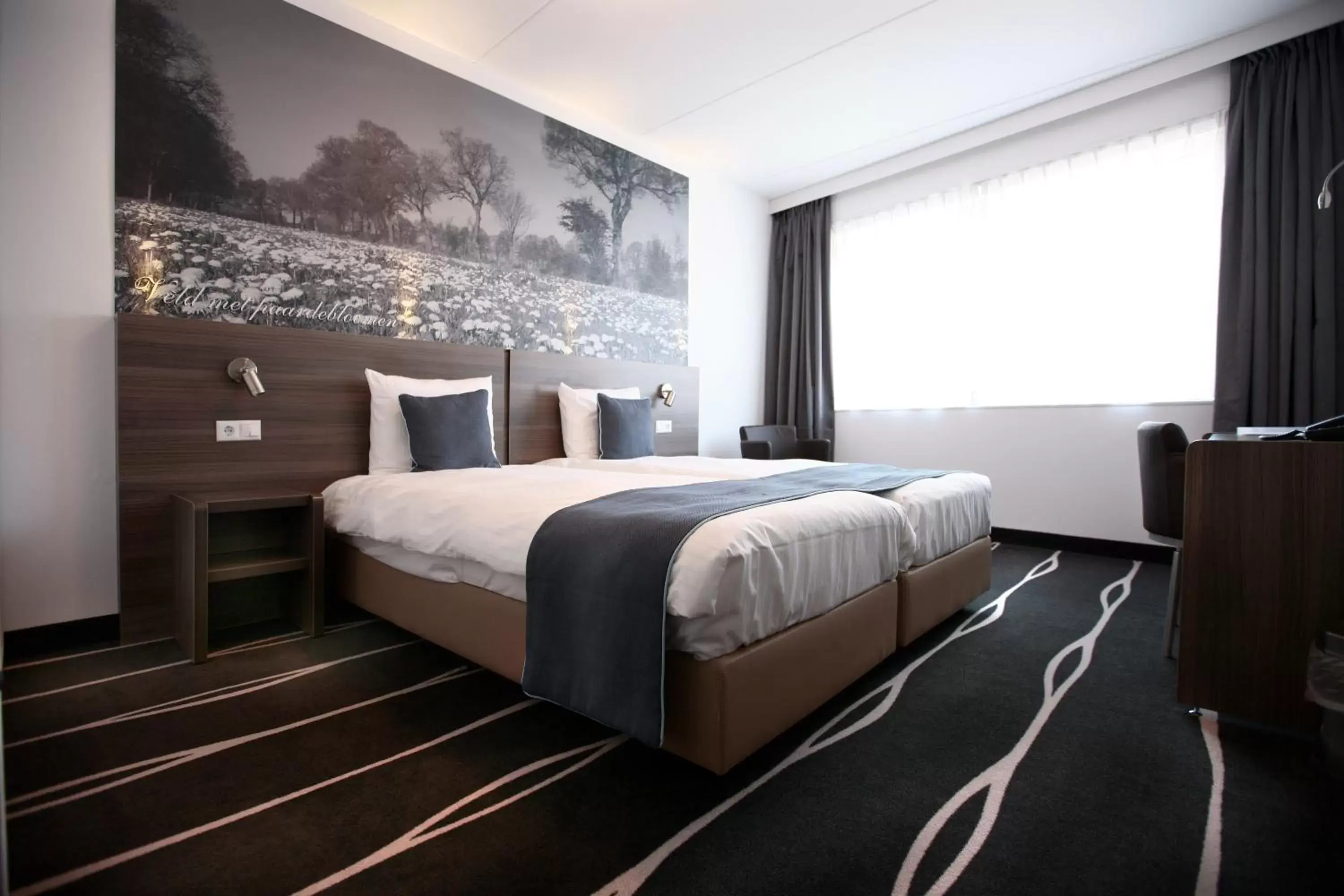 Bed in Hotel De Bonte Wever Assen