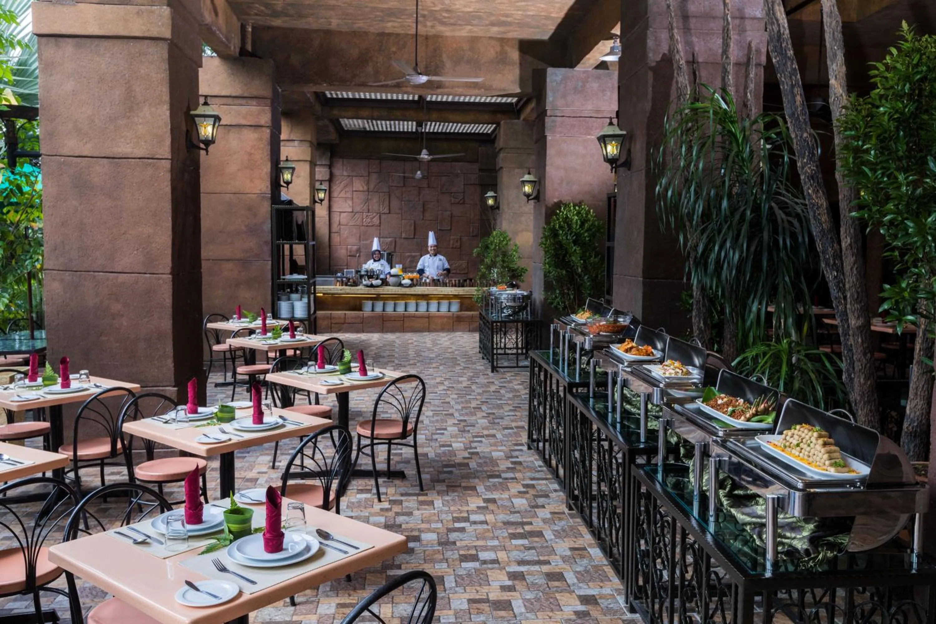 Dining area in Sunway Lost World Hotel