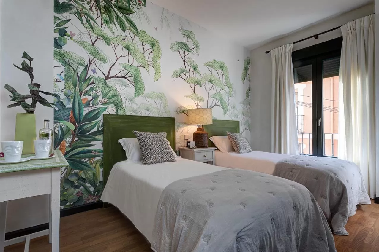 Bed in Hospedium Hotel La Farm