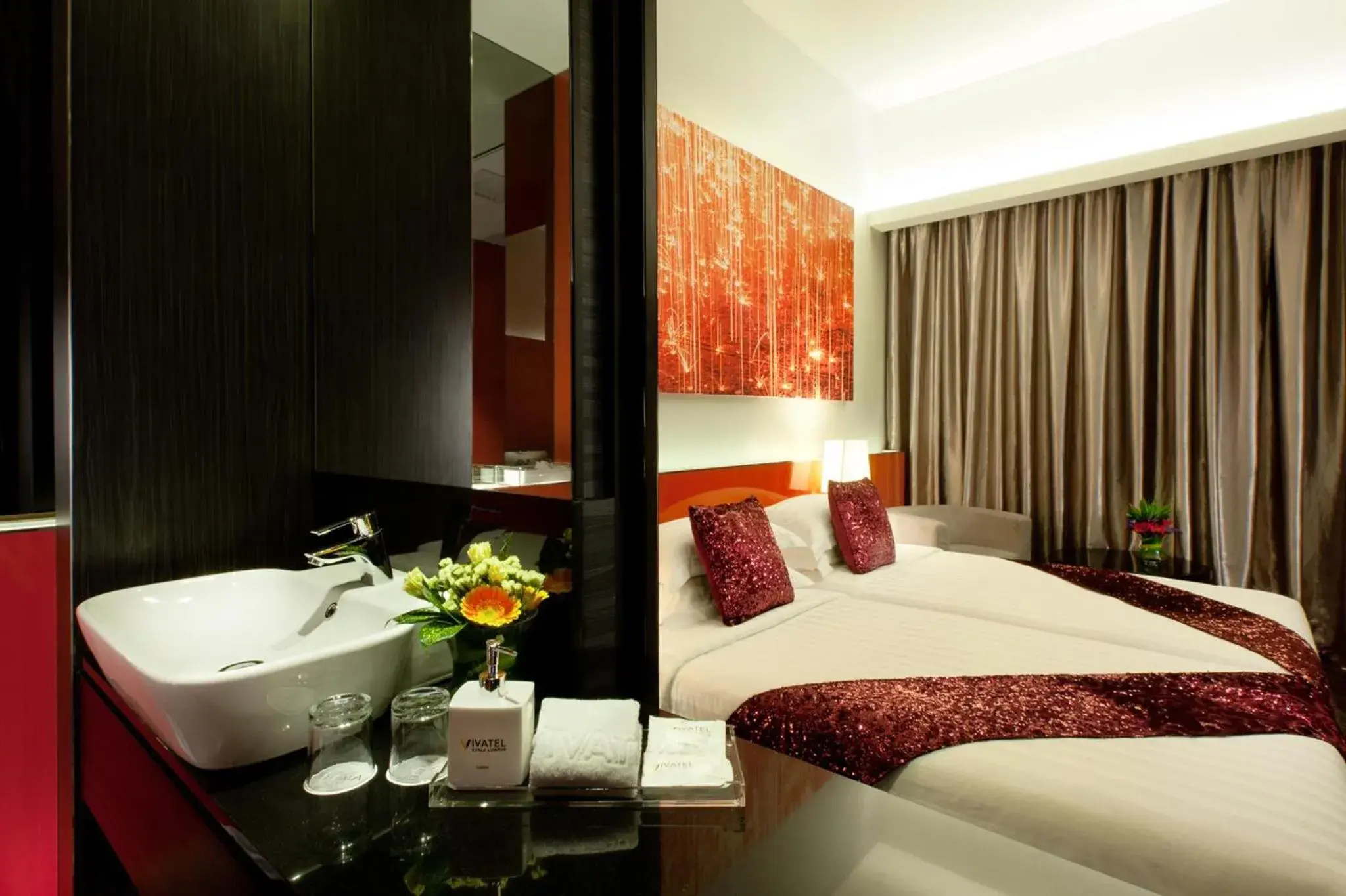 Bed in Vivatel Kuala Lumpur
