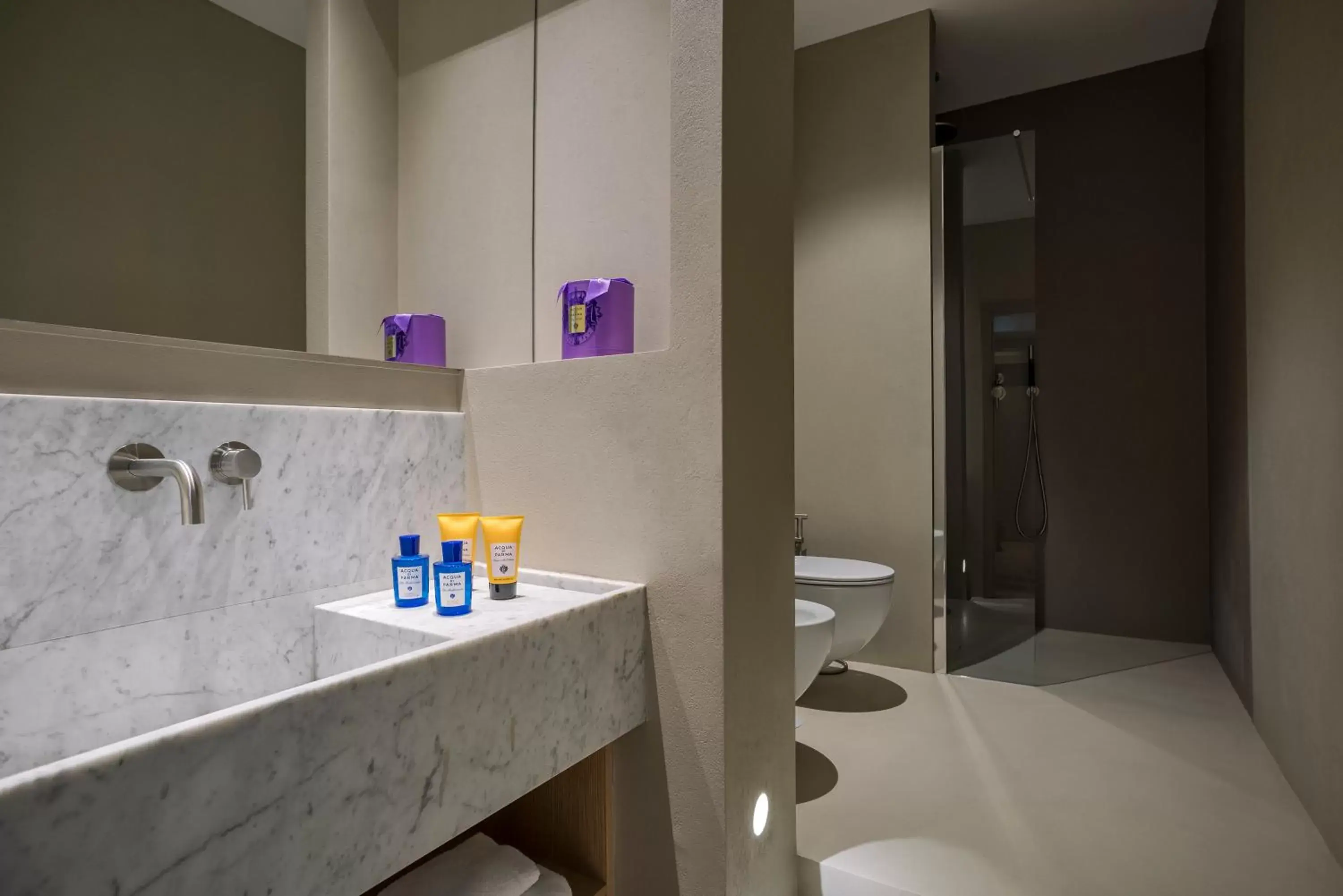 Bathroom in G55 Design Hotel