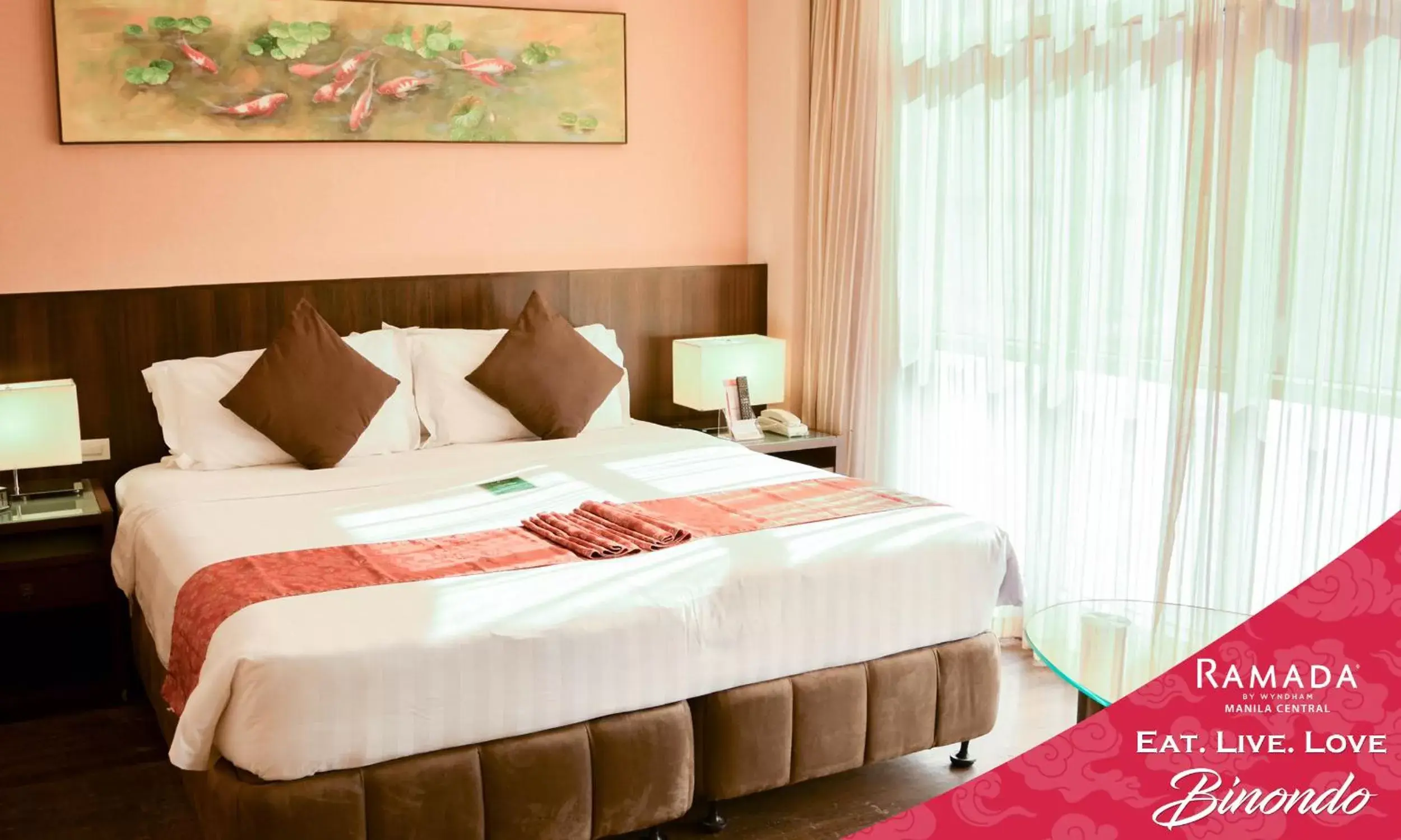 Bed in Ramada by Wyndham Manila Central