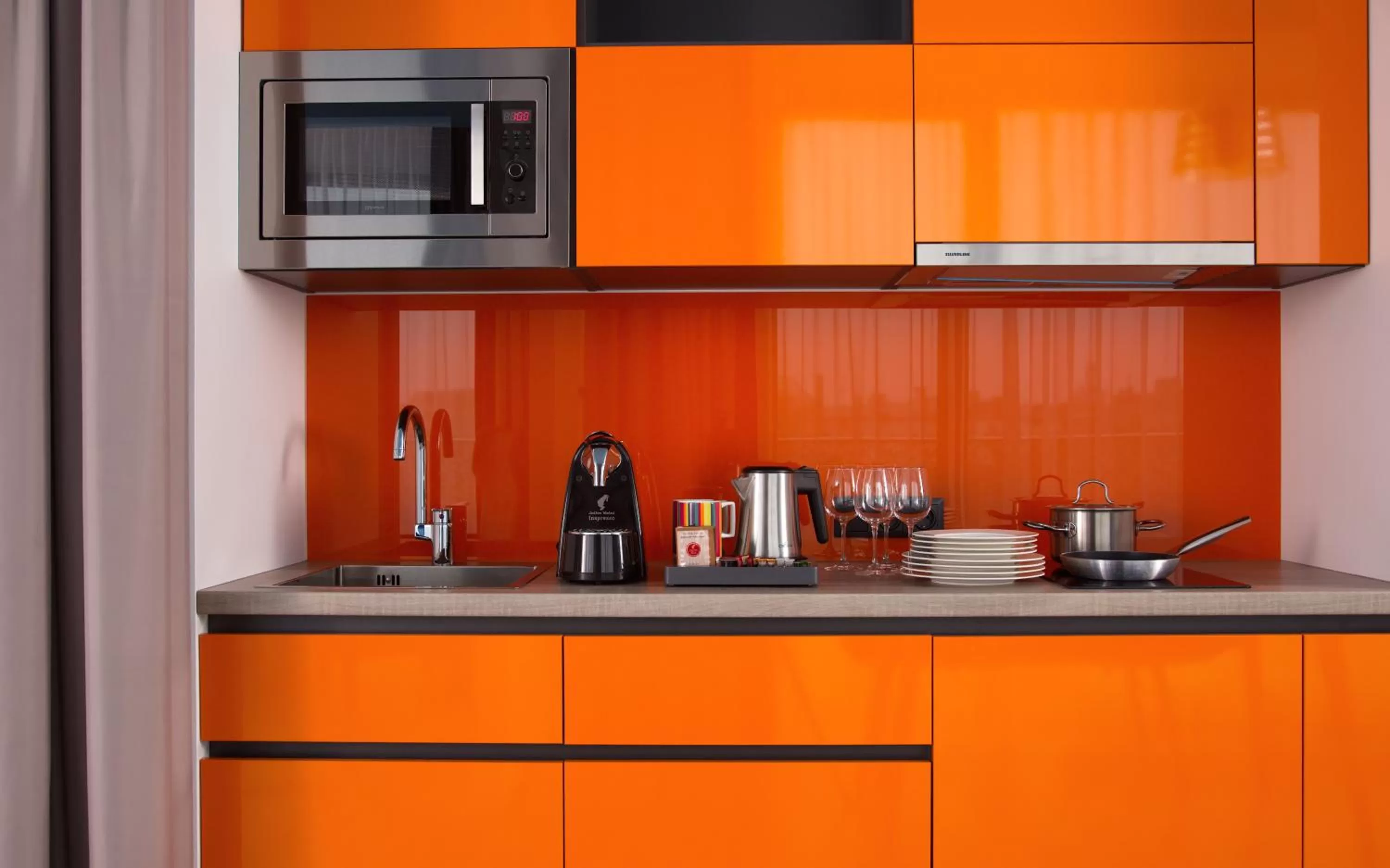 Coffee/tea facilities in Park Inn by Radisson Residence Riga Barona