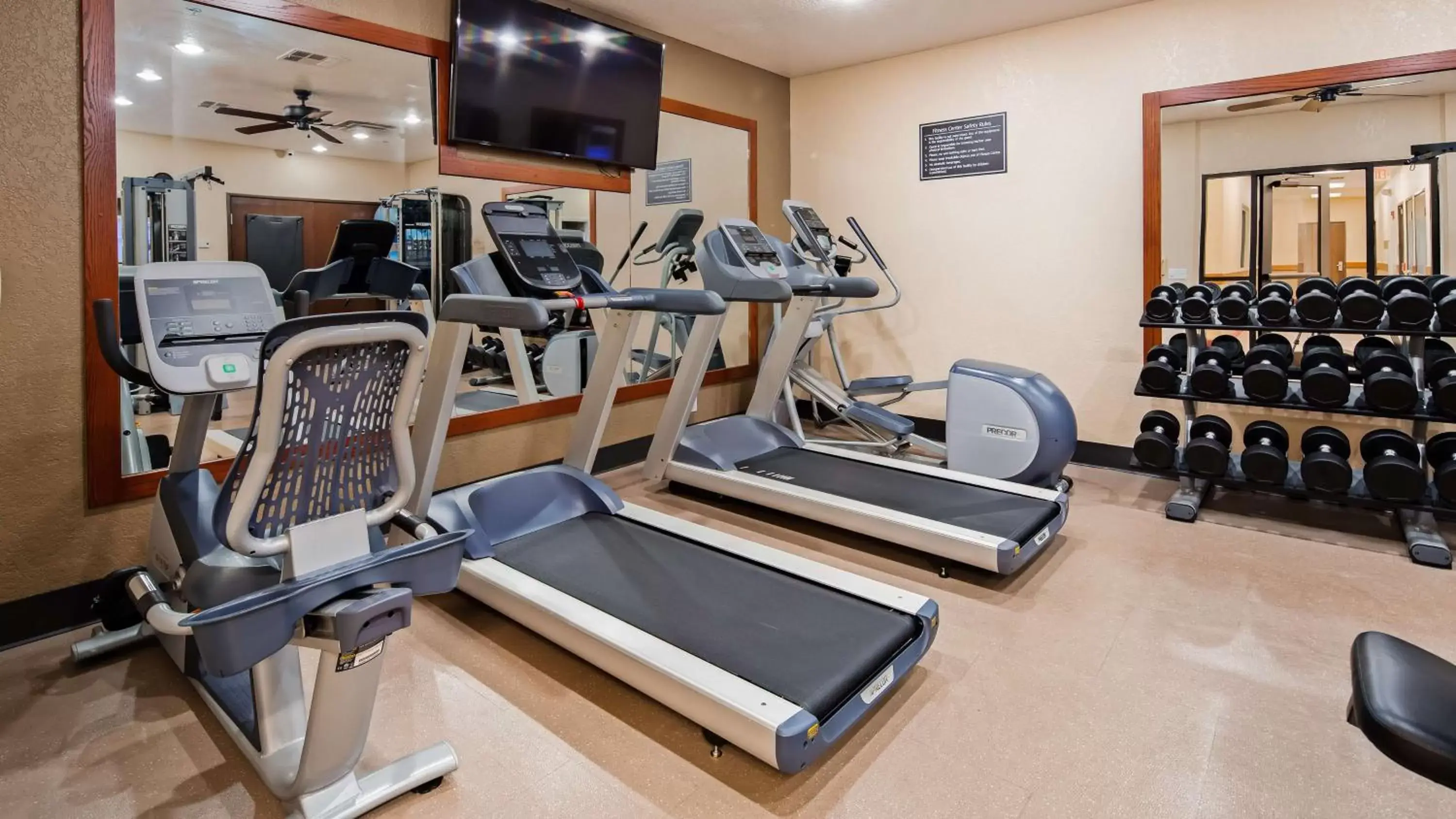 Fitness centre/facilities, Fitness Center/Facilities in Best Western Plus Oklahoma City Yukon