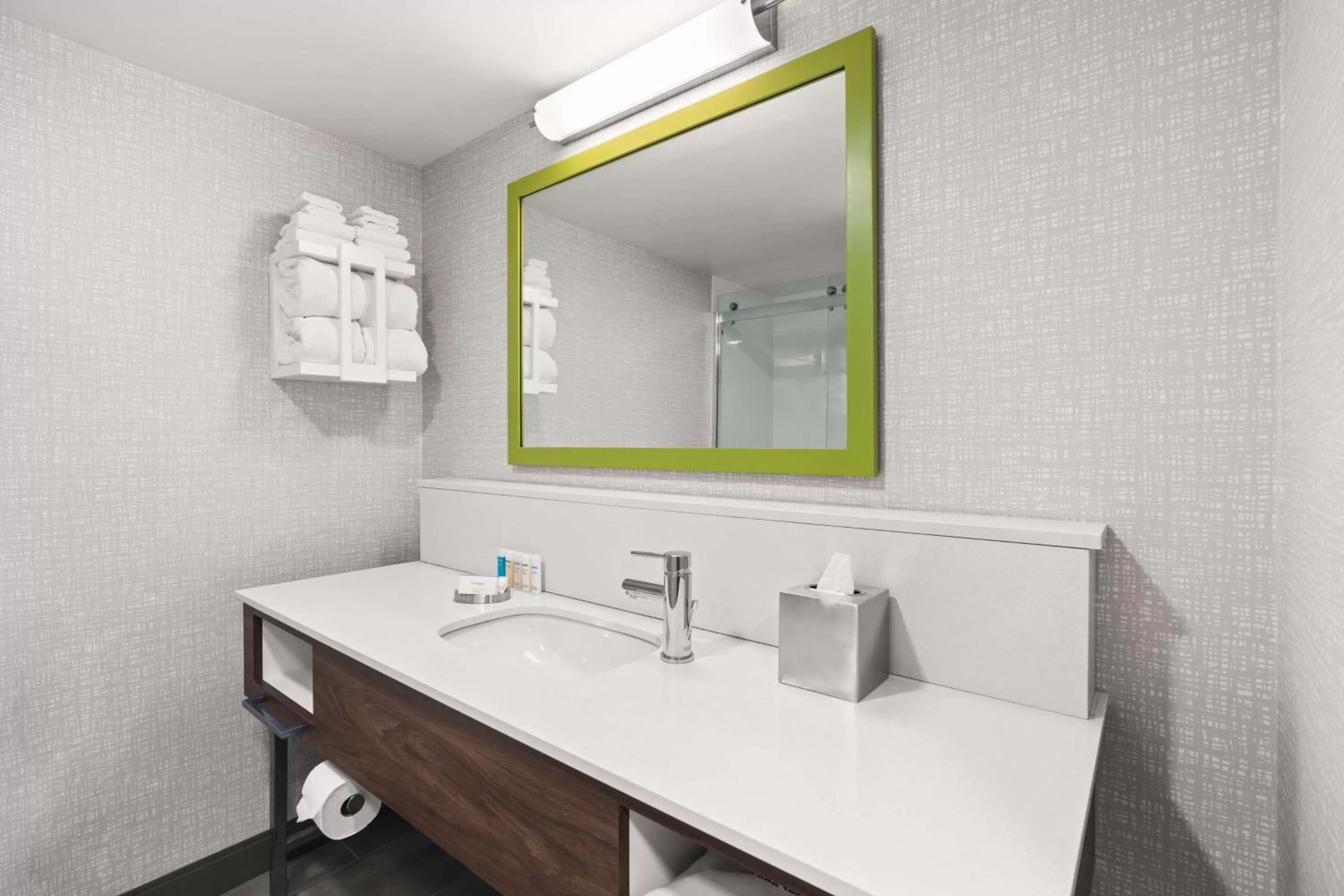 Bathroom in Hampton Inn Seekonk