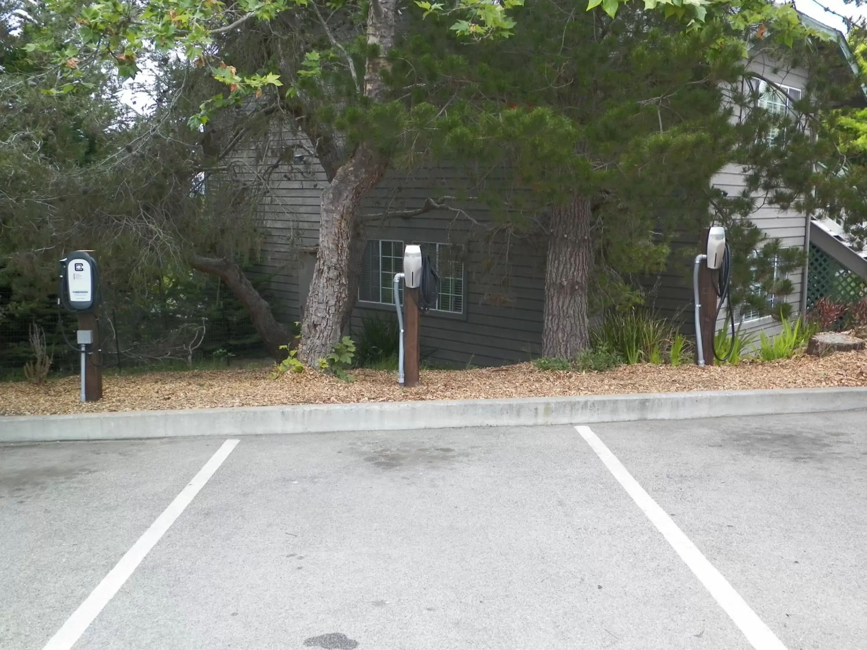 Property building in Cambria Pines Lodge Property building in Cambria Pines Lodge