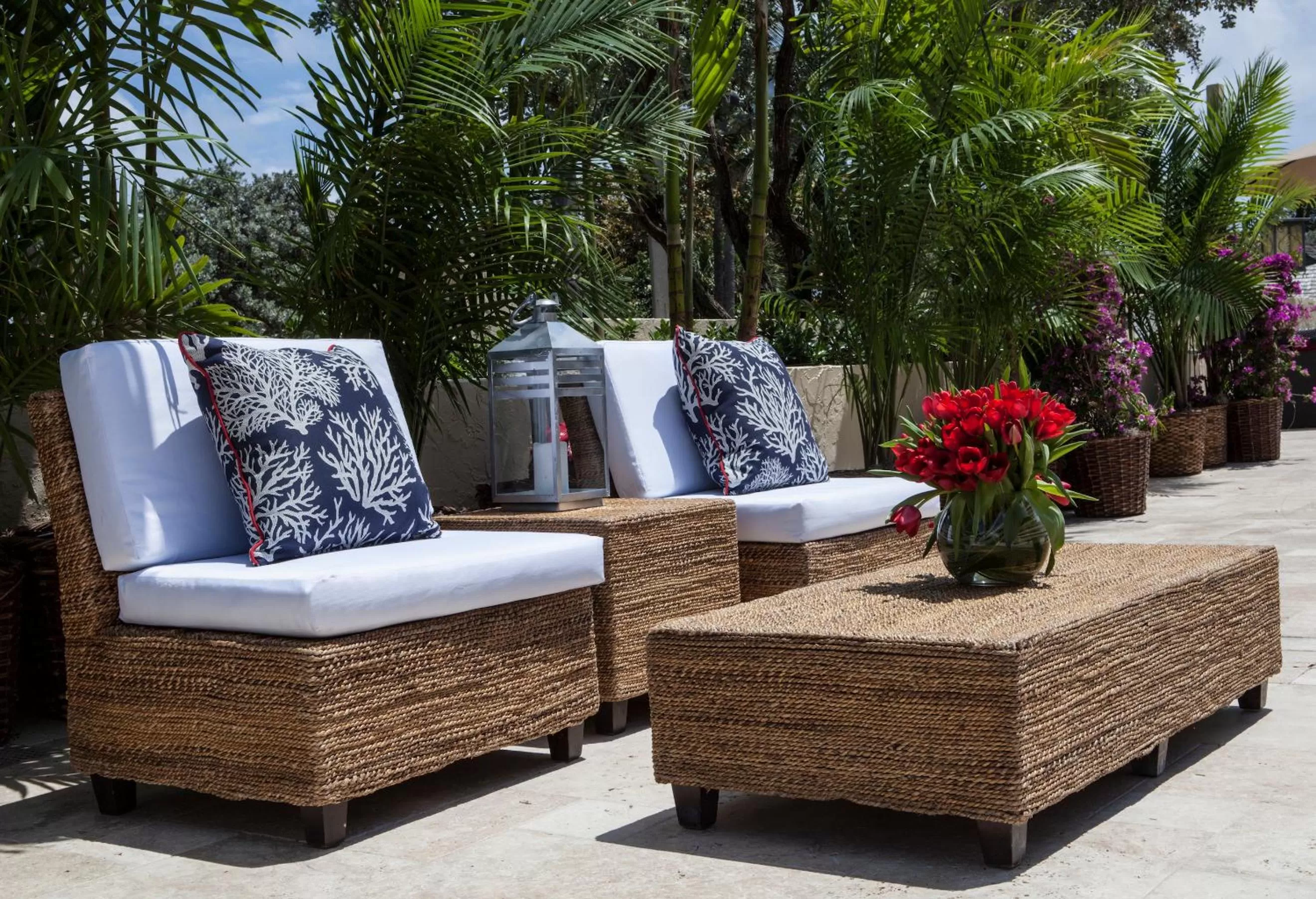 Patio in Opal Grand Oceanfront Resort & Spa