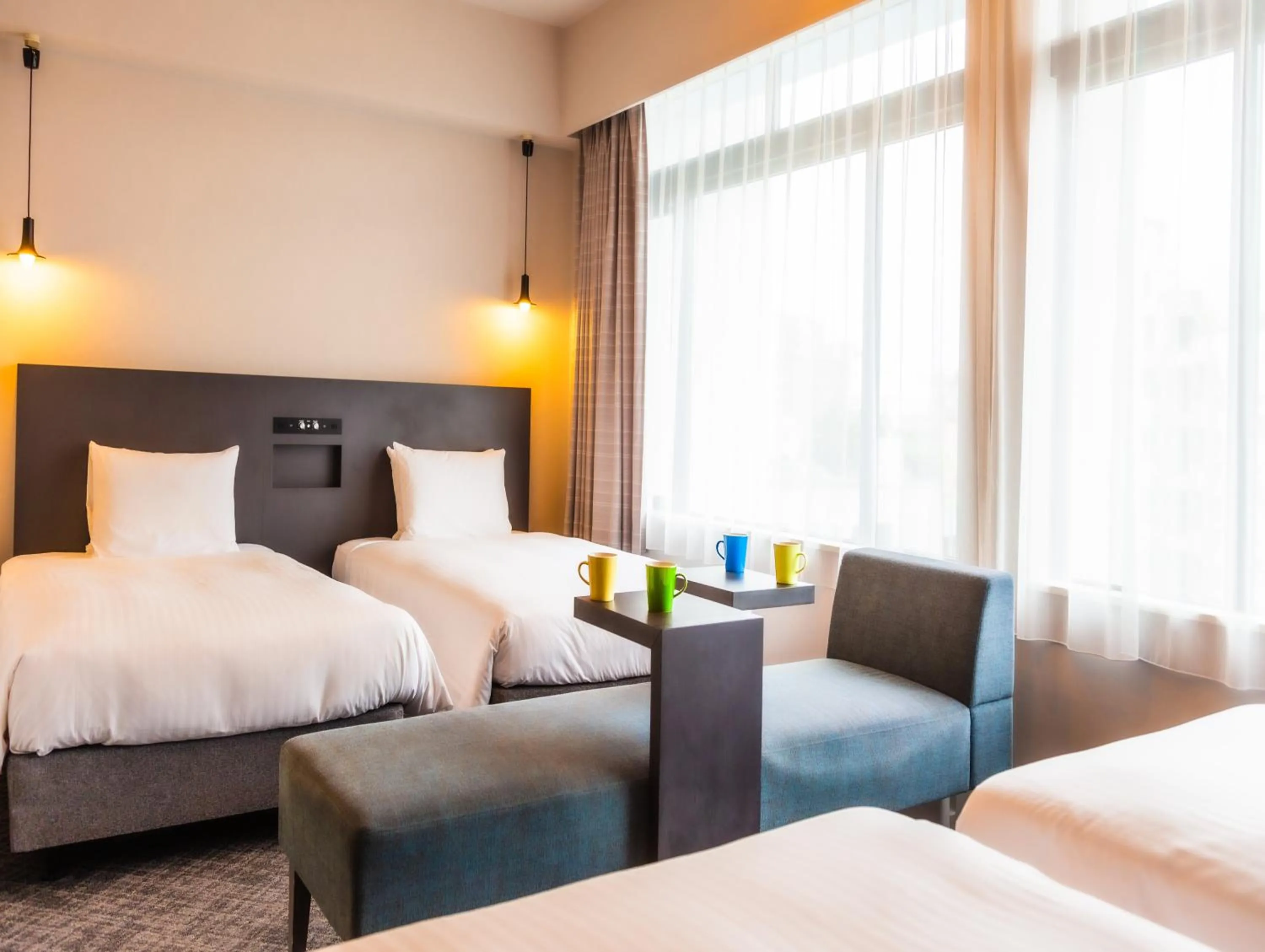 Photo of the whole room, Bed in Hotel Cocktail Stay Naha