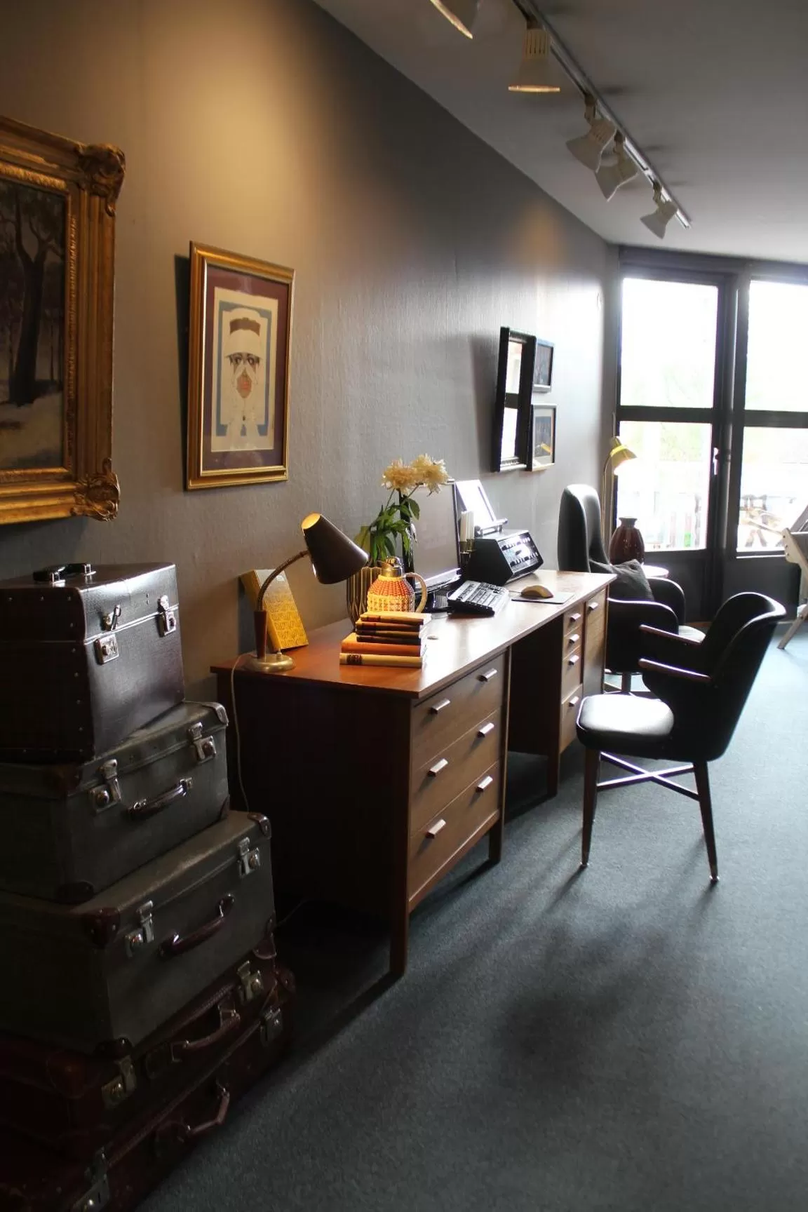 Communal lounge/ TV room in Hotell Älvdalen