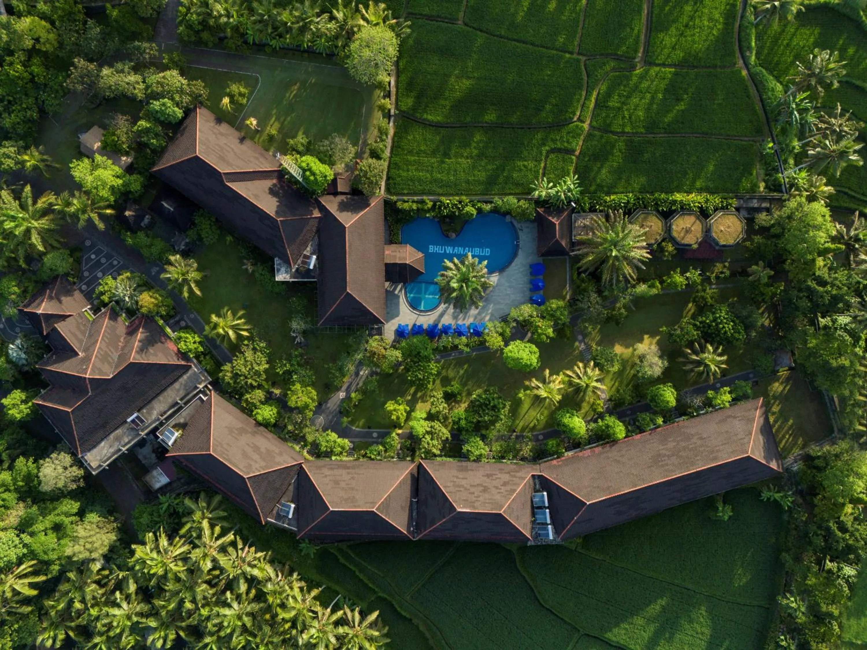 Property building in Bhuwana Ubud Hotel and Farm