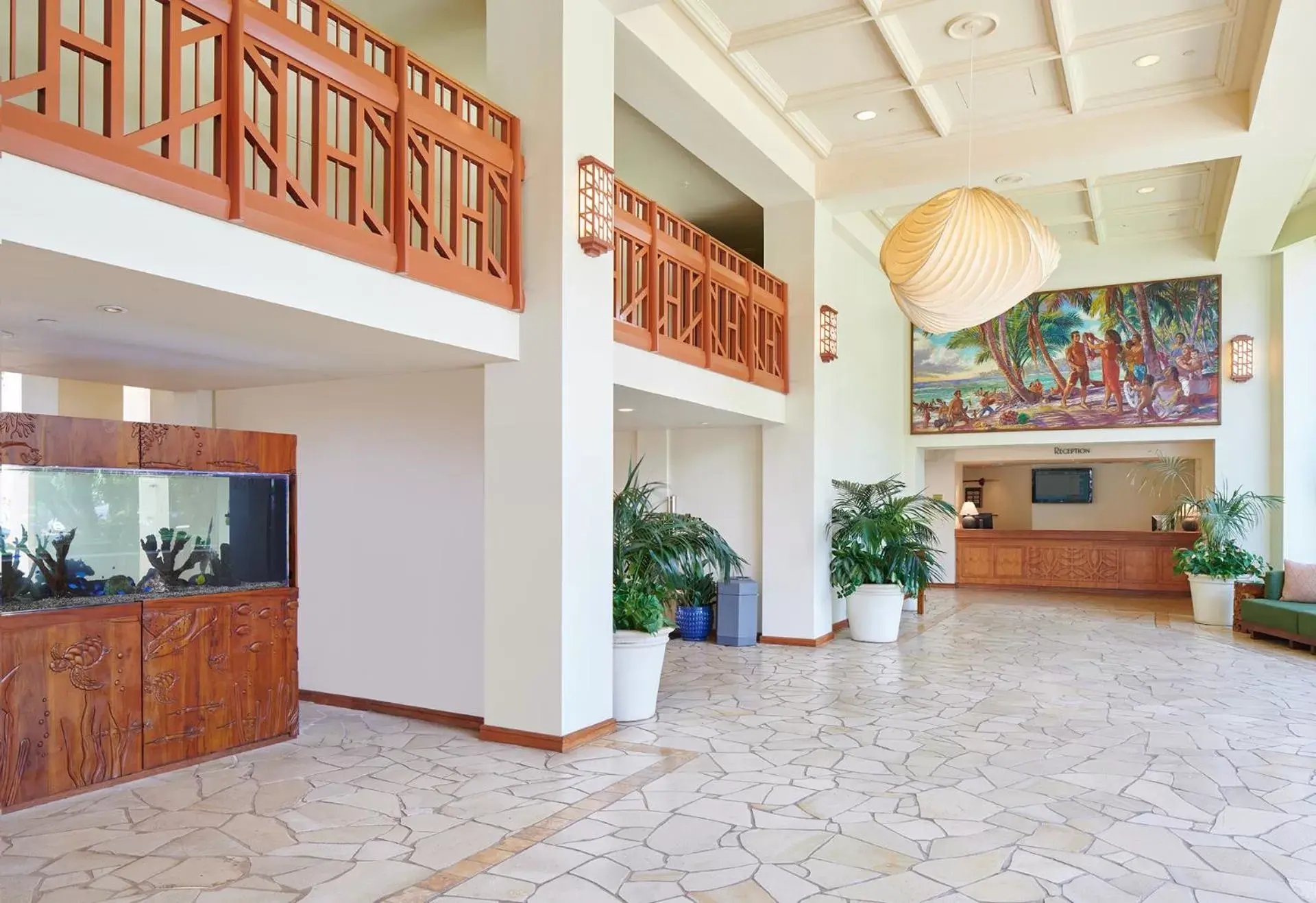 Lobby or reception in Aston Kaanapali Shores