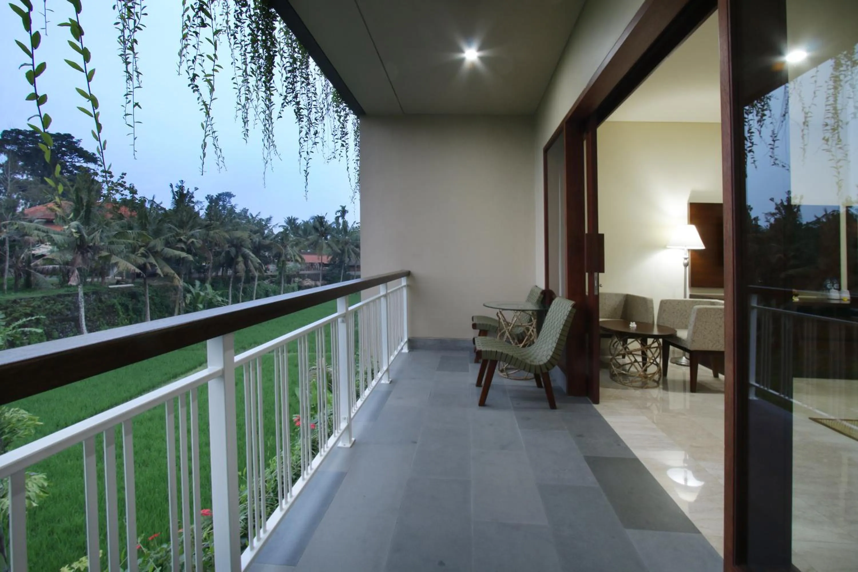 Balcony/Terrace in Byasa Ubud