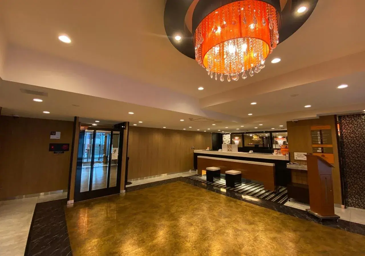 Lobby or reception in APA Hotel Hachioji Eki Kita Lobby or reception in APA Hotel Hachioji Eki Kita