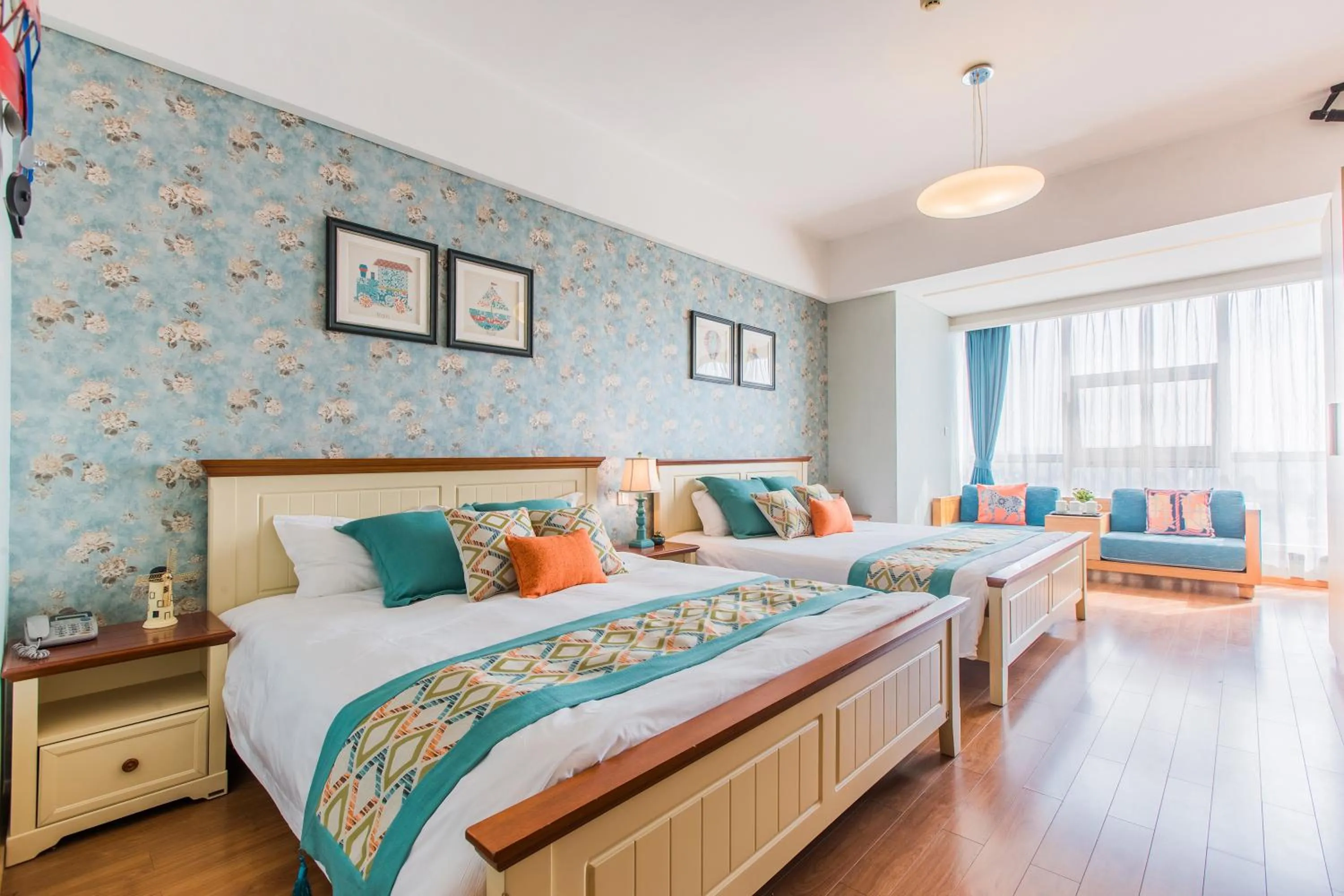 Bed in Westlake 7 Service Apartment