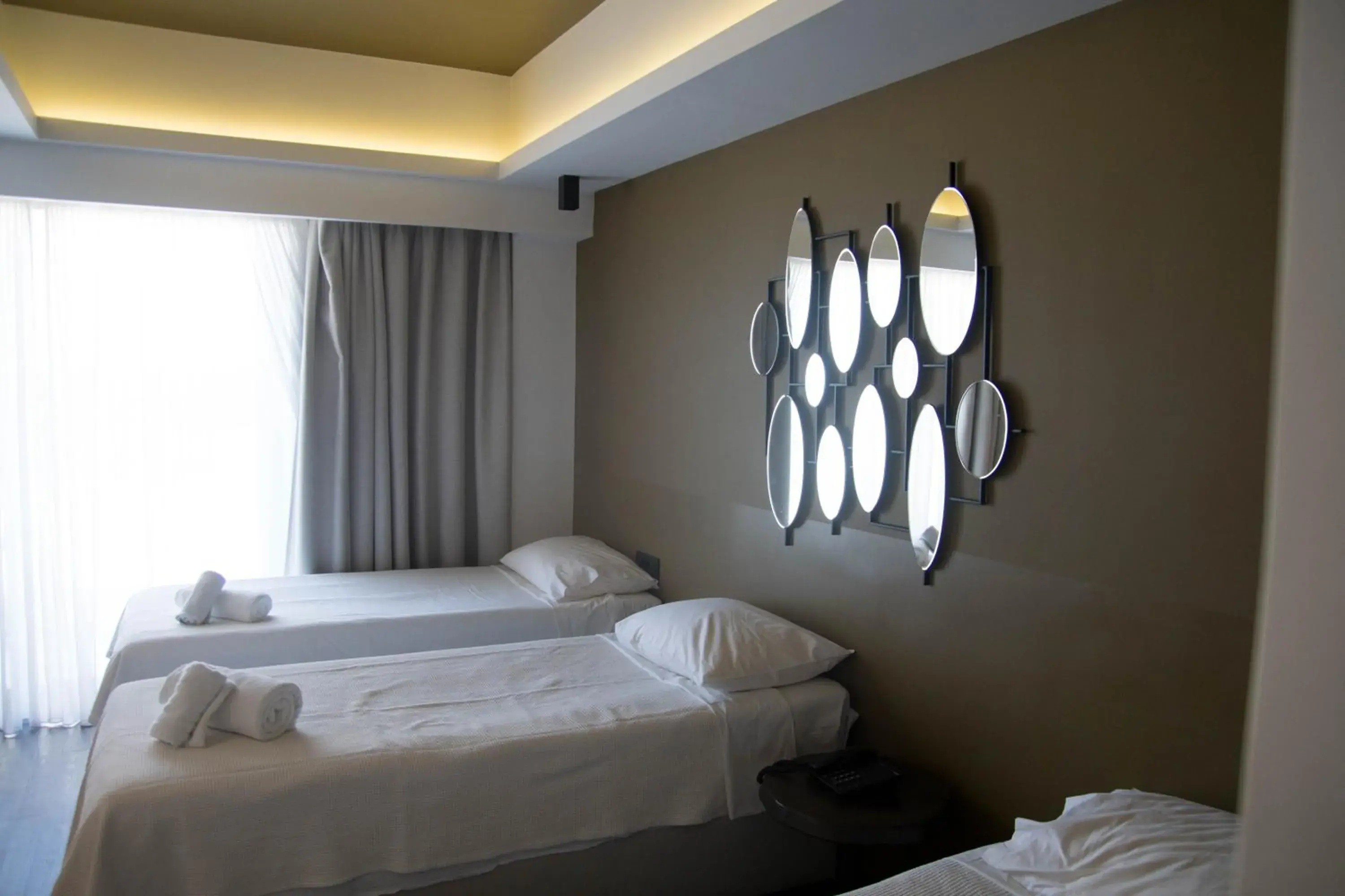 Photo of the whole room, Bed in Adonis City Hotel