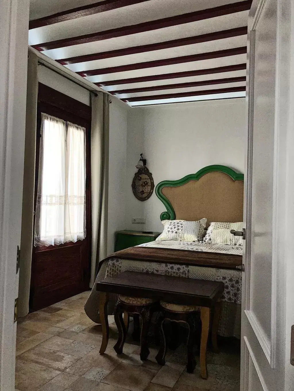Bedroom, Bed in Retiro del Teatro Almagro