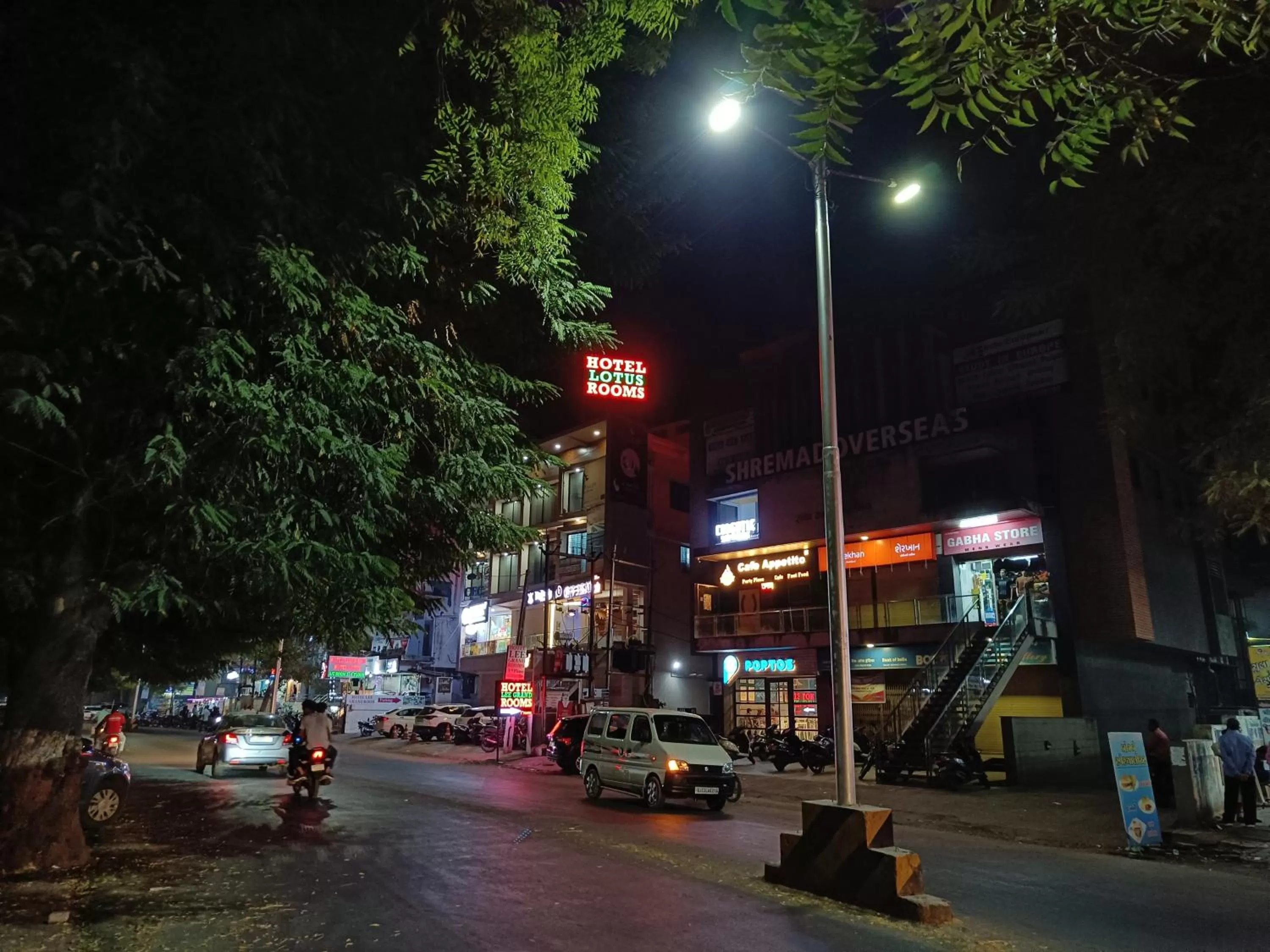 City view in Hotel Lotus