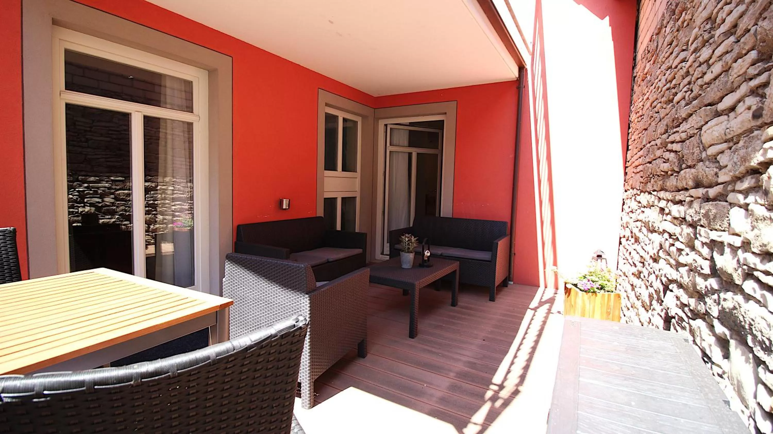 Patio in Aparthotel Alte Schmiede Dettelbach