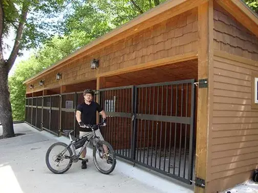 Cycling in 1905 Basin Park Hotel