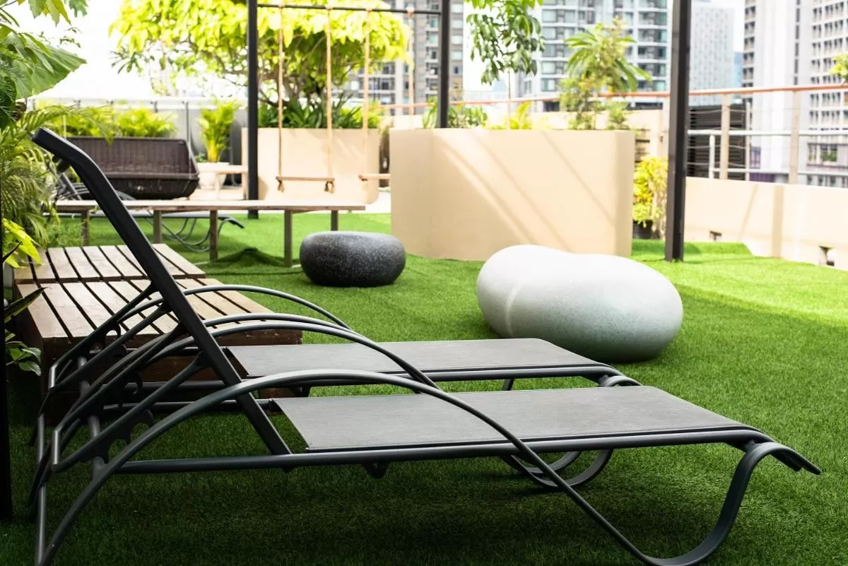 Garden in karaarom hotel