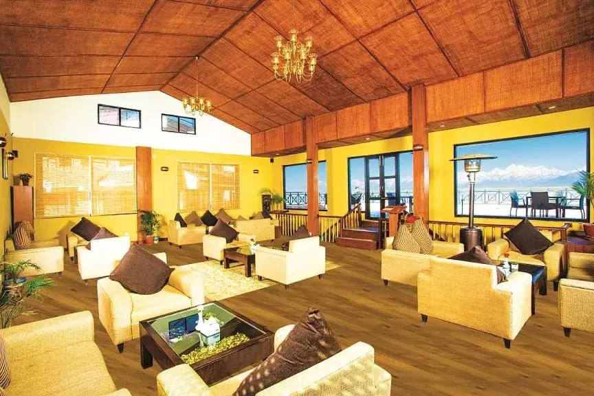 Lobby or reception in Hotel Himalayan Villa
