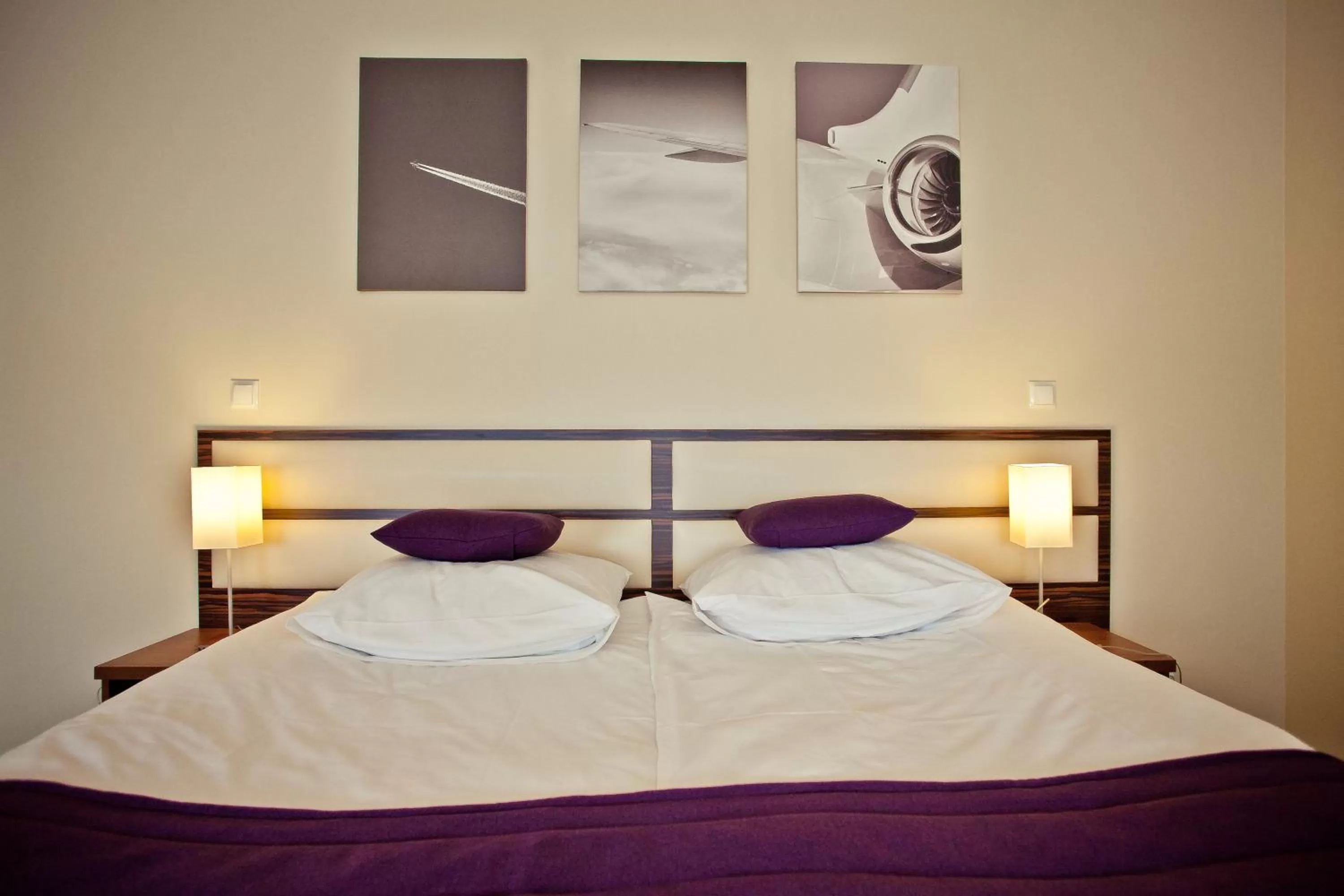 Bed in Hotel Mazovia Airport Modlin