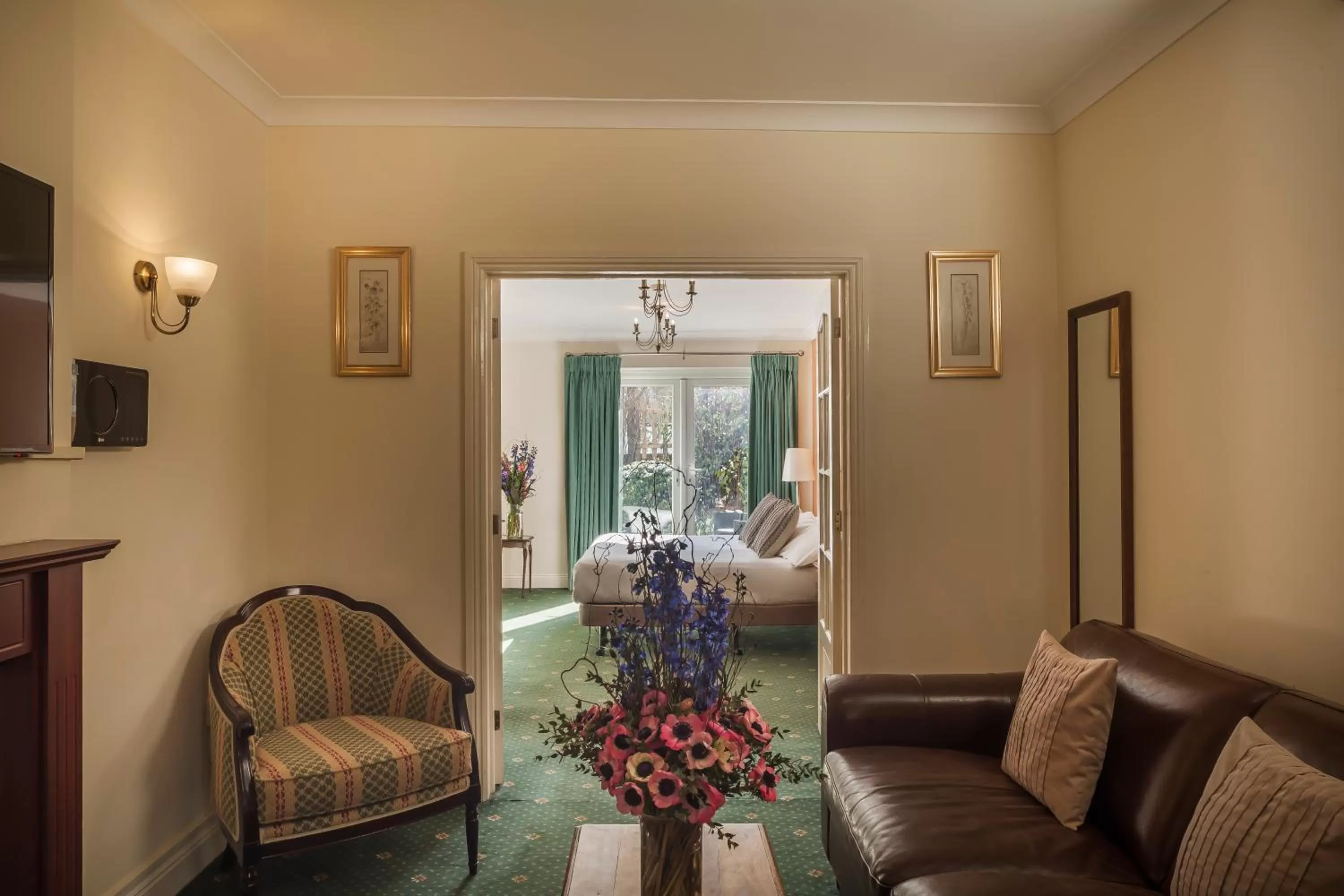 Bed in Devonshire Park Hotel