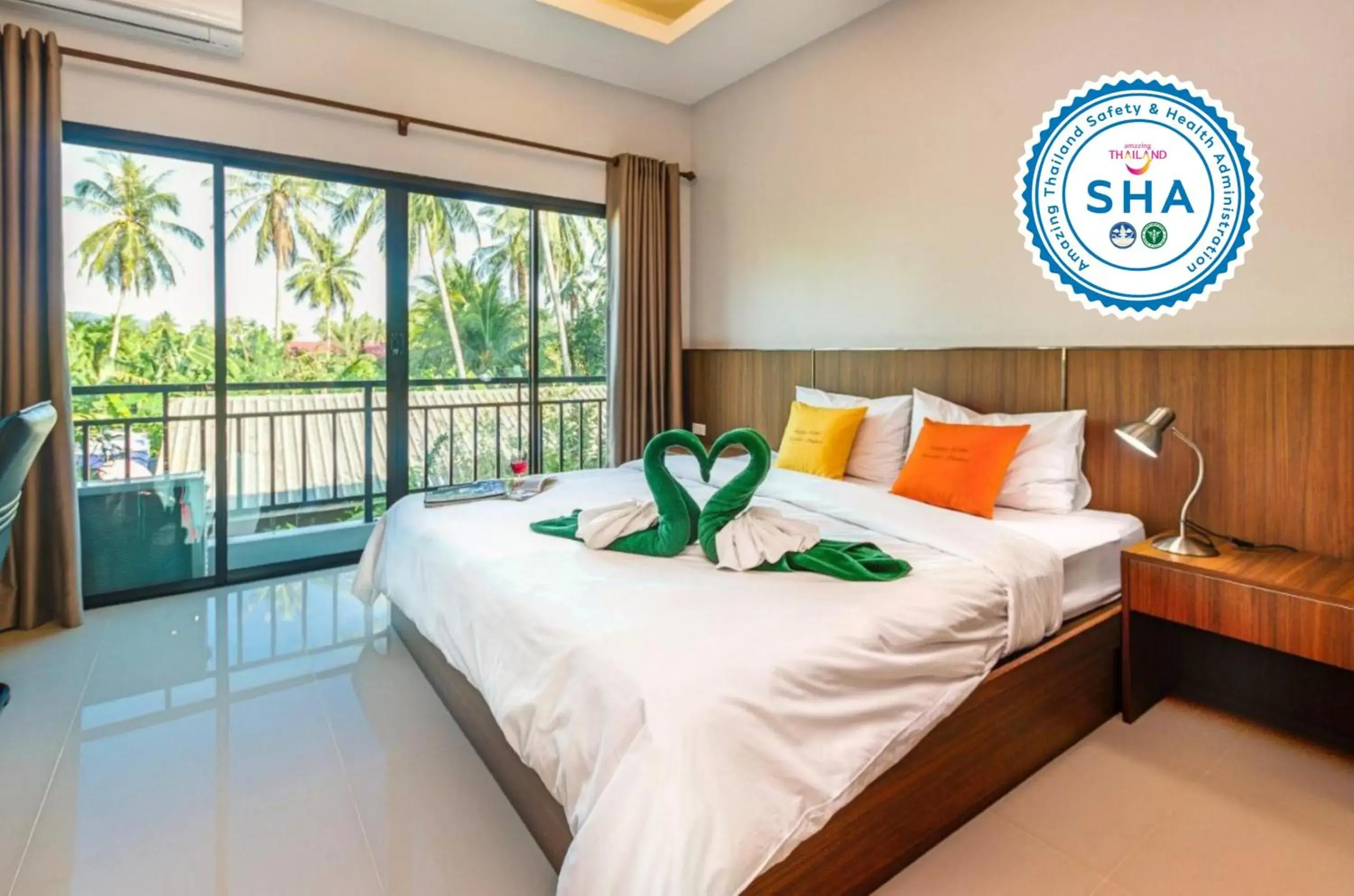 Bedroom, Bed in Happy Eight Resort SHA Bedroom, Bed in Happy Eight Resort SHA