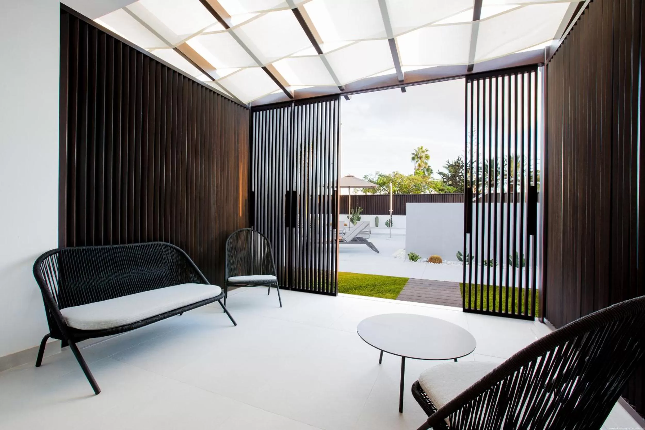 Patio, Seating Area in Fahana - Gay Men Only