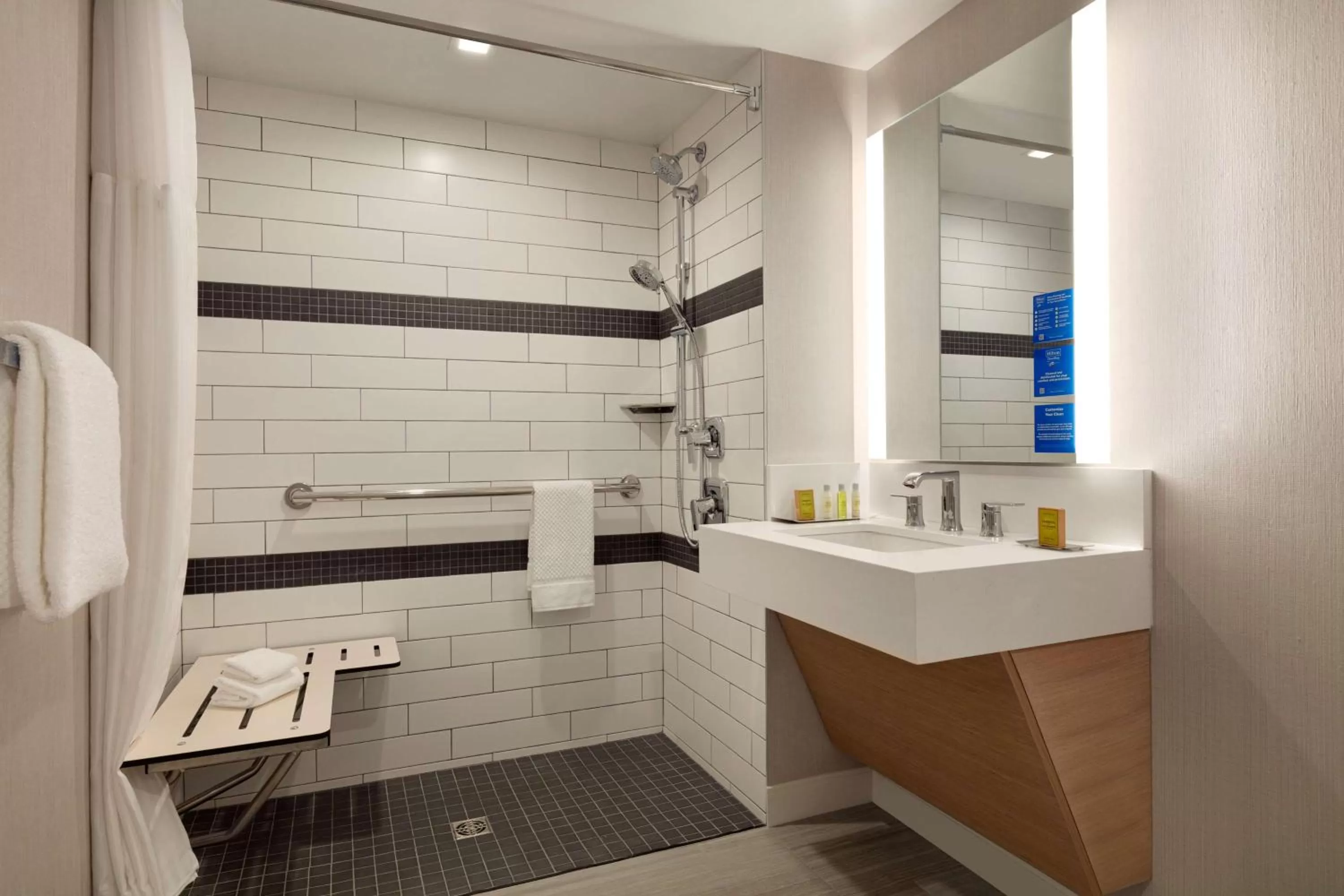 Bathroom in DoubleTree by Hilton Canton Downtown