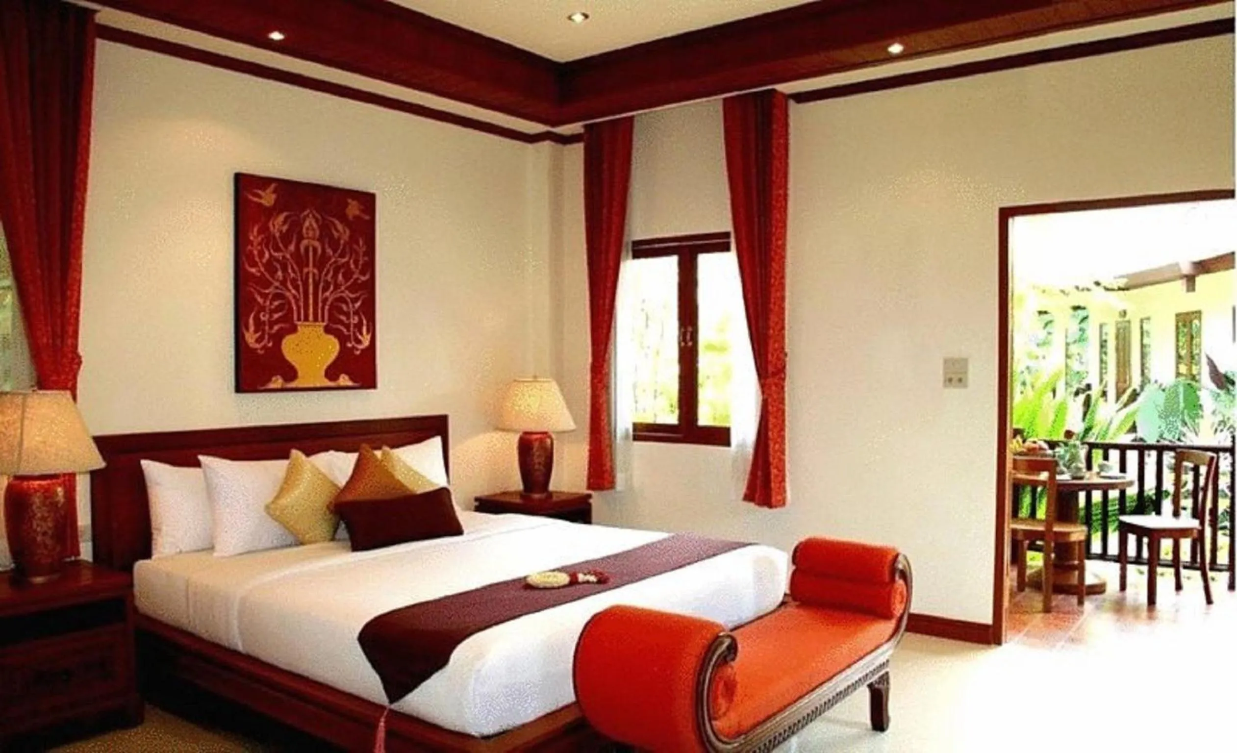 Bed in Oriental Siam Resort - SHA Extra Plus Certified